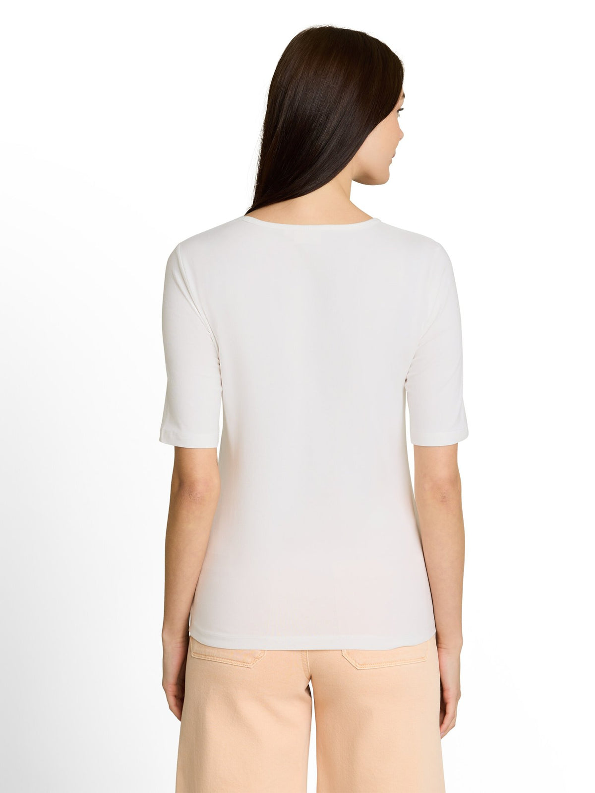 Tom Tailor Damen T-Shirts Whisper White