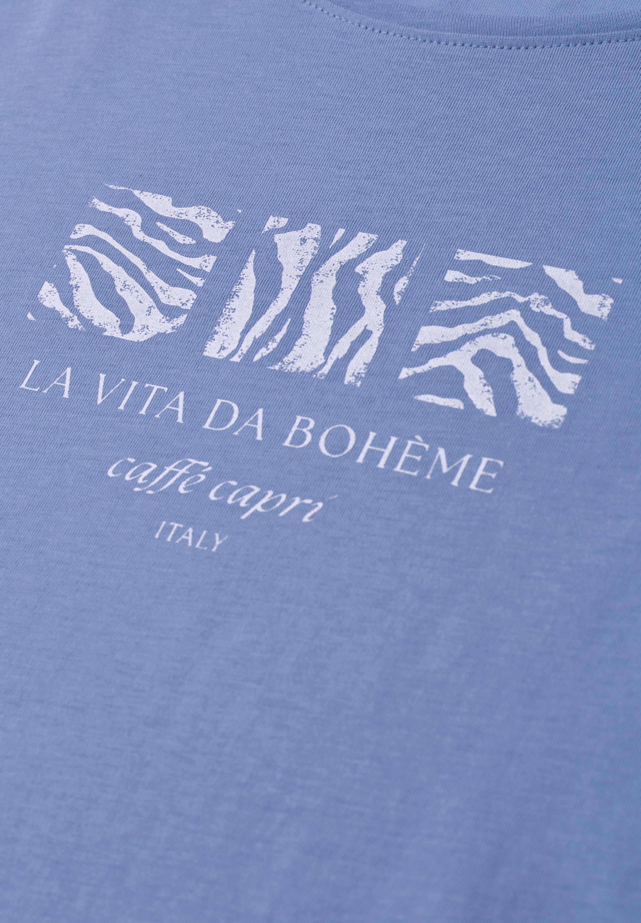 Street One Damen T-Shirts Drift Blu