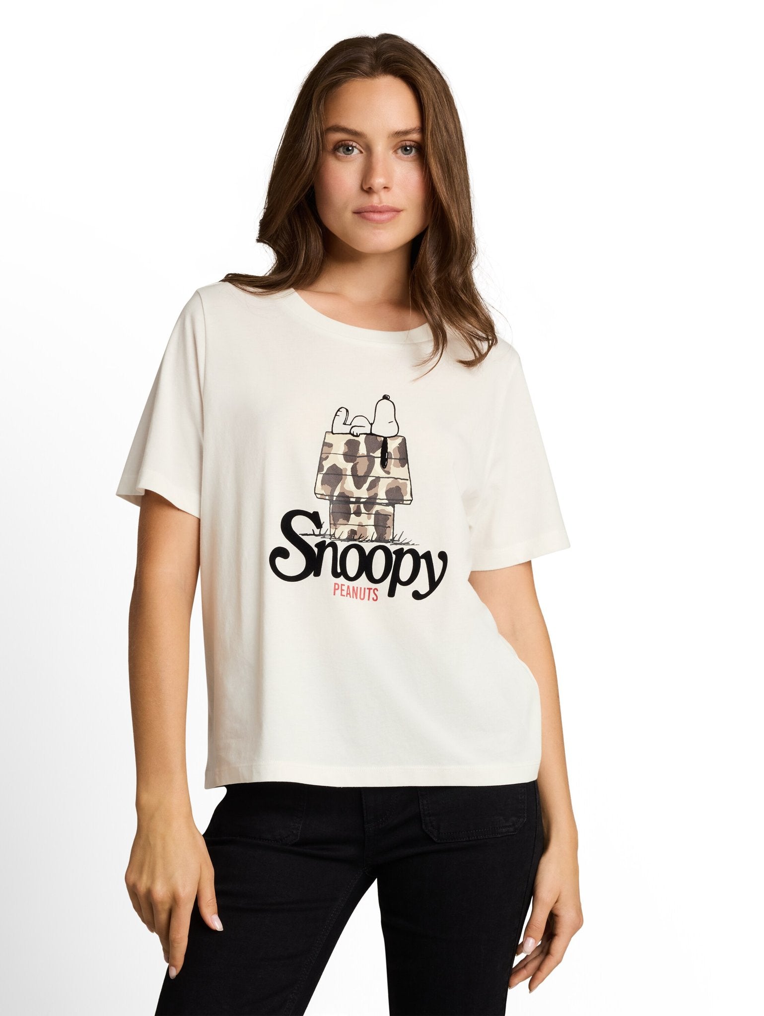 Tom Tailor Damen T-Shirts Off White