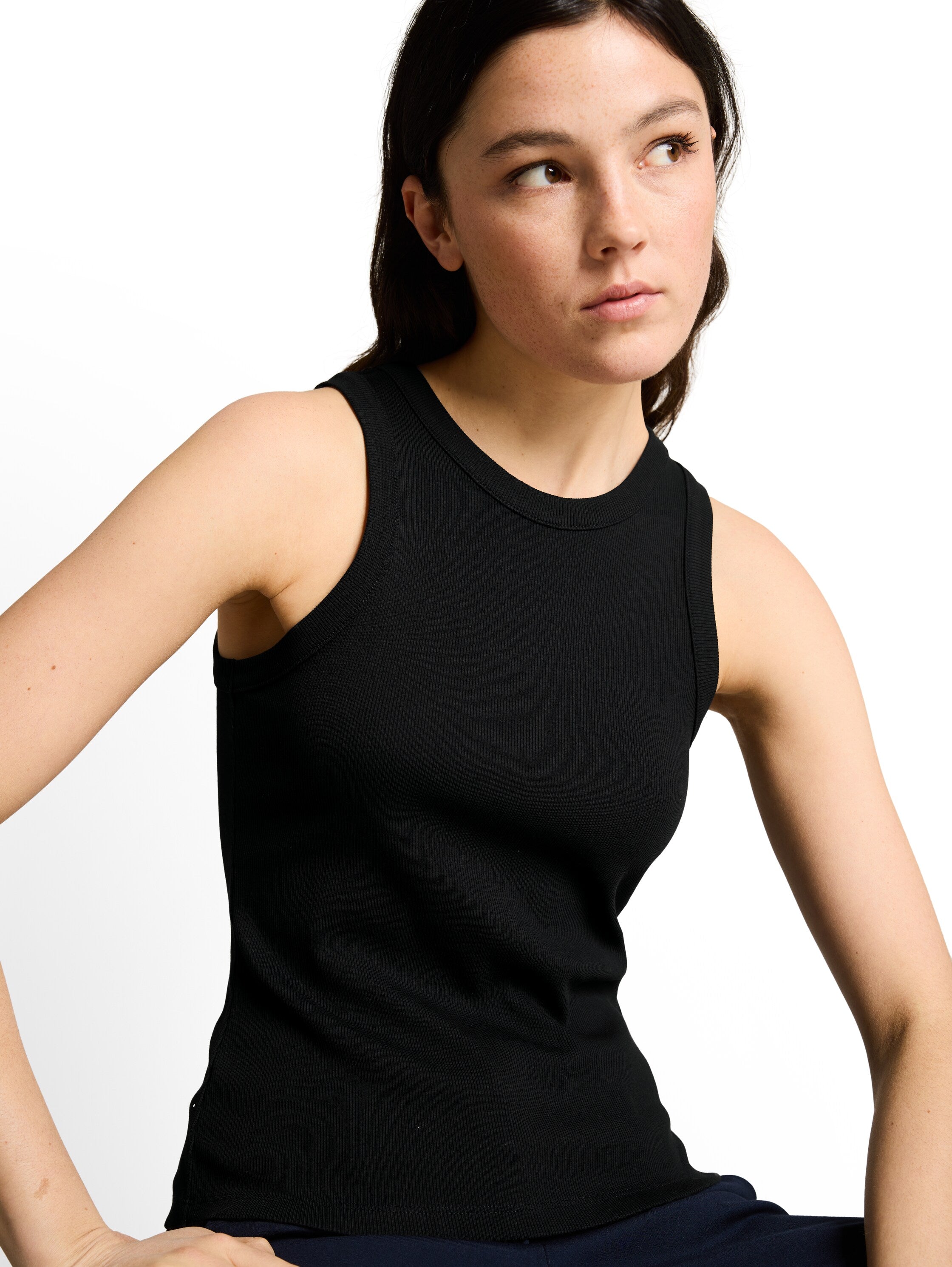 Tom Tailor denim Damen T-Shirts Deep Black