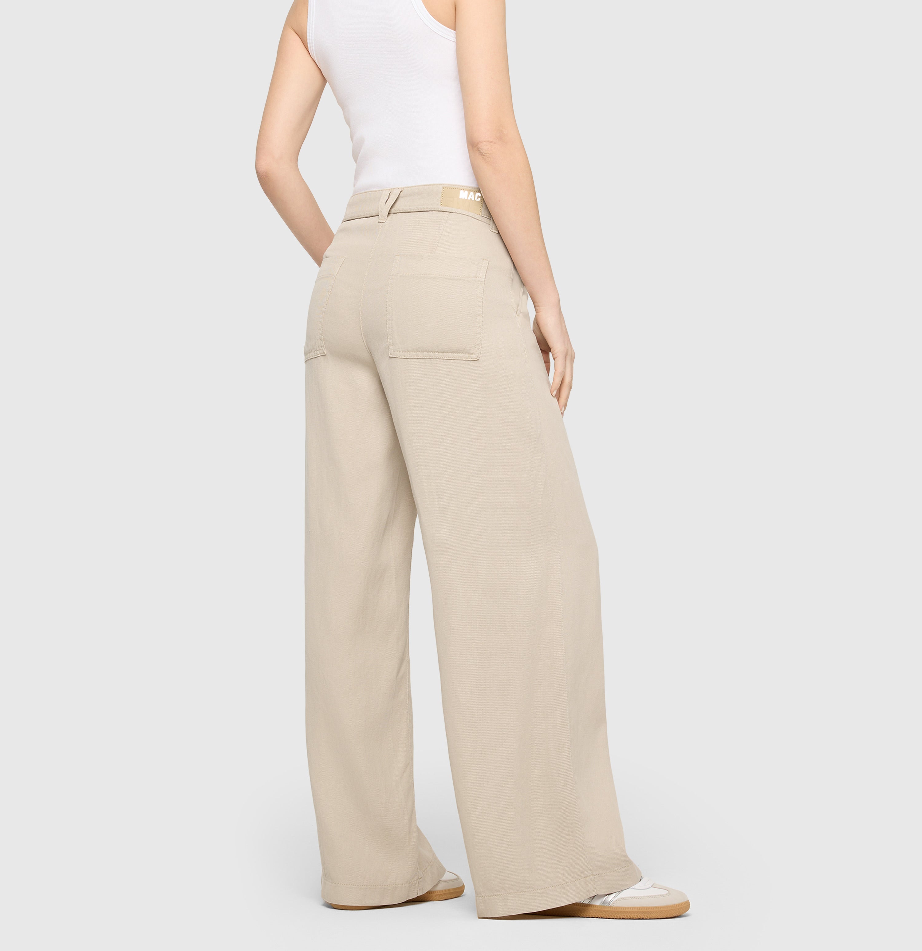 Mac Damen Hosen Ivory Ppt
