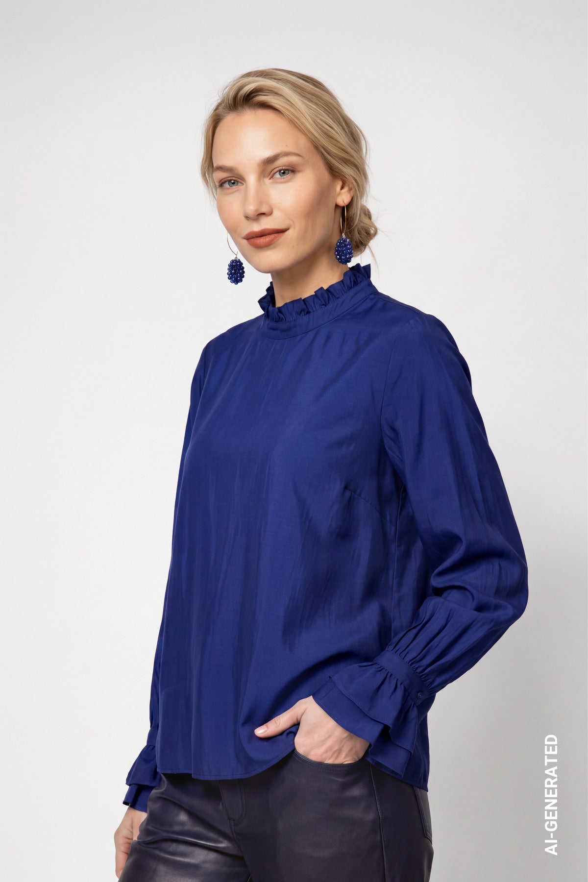 Monari Damen Blusen  Classic Nav