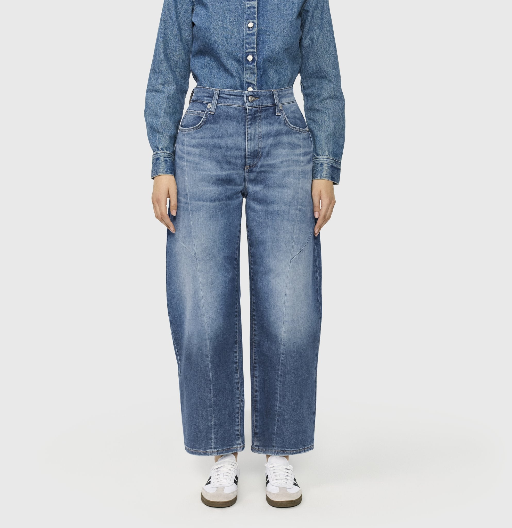 Mac Damen Jeans Fashion Blue Us