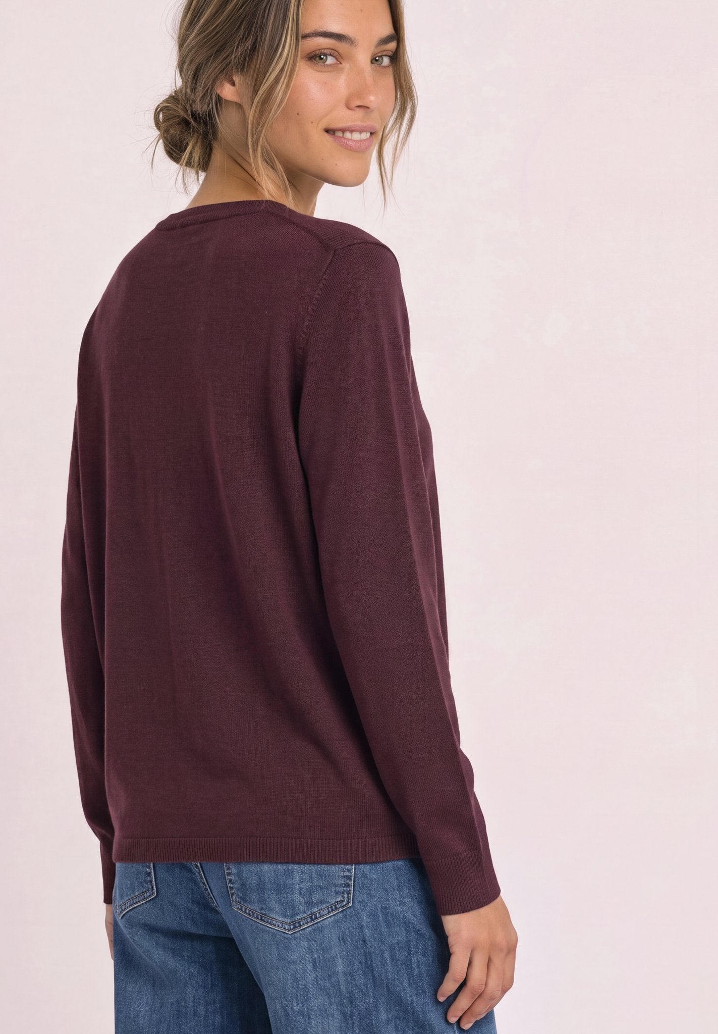Street One Damen Pullover Rustic Ro