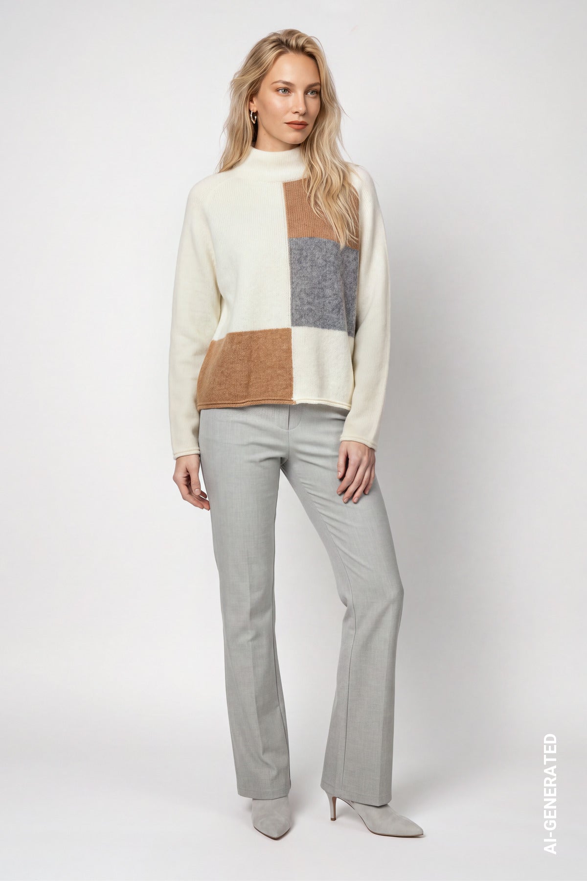 Monari Damen Pullover Antique Whi