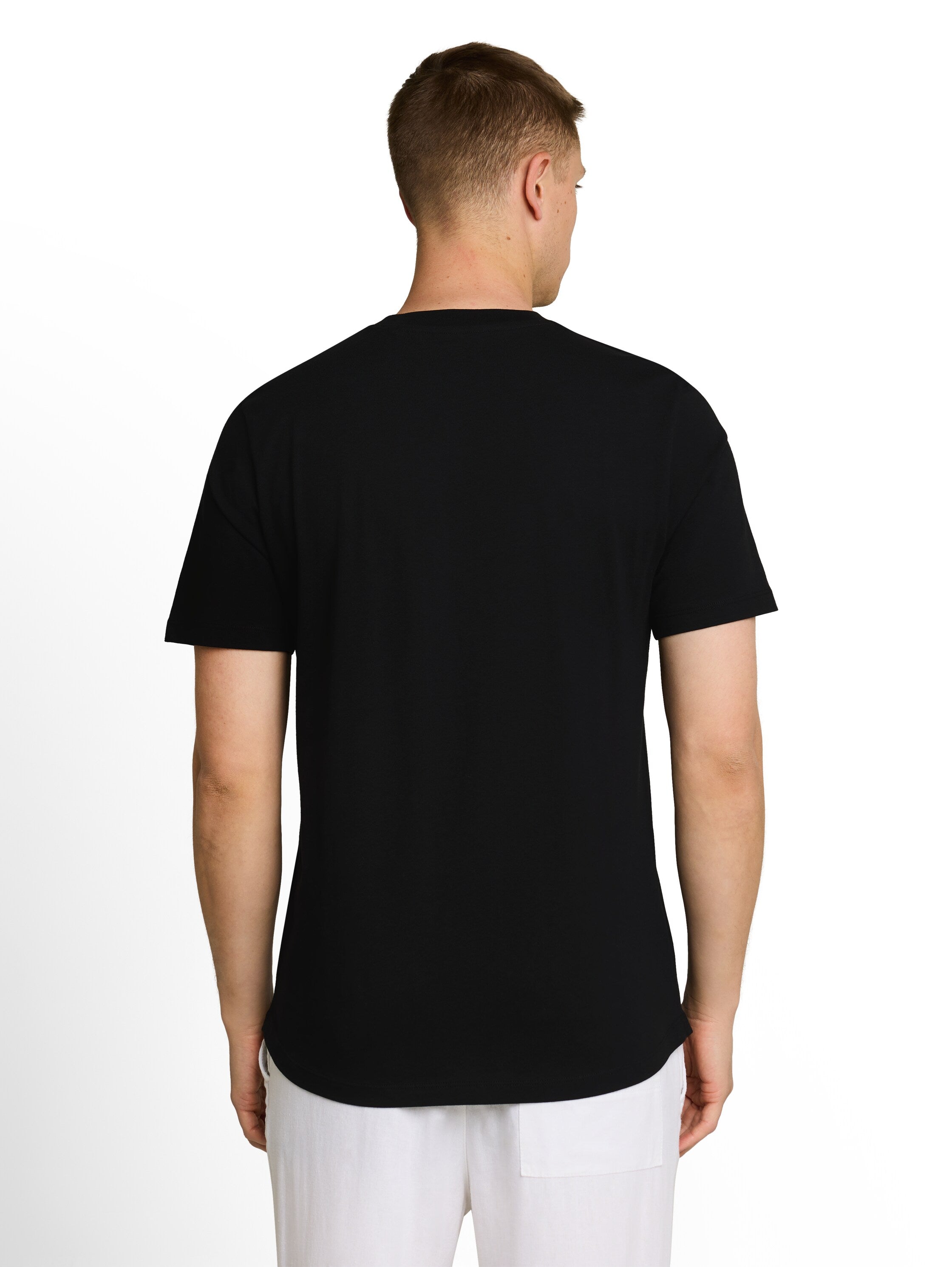 Tom Tailor denim Herren T-Shirts kurz Black