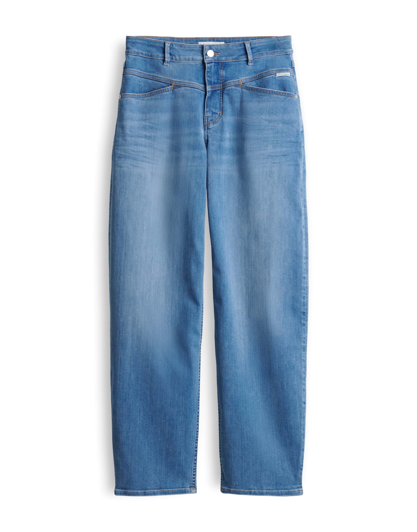 Opus Pants Damen Jeans  Mid Blue