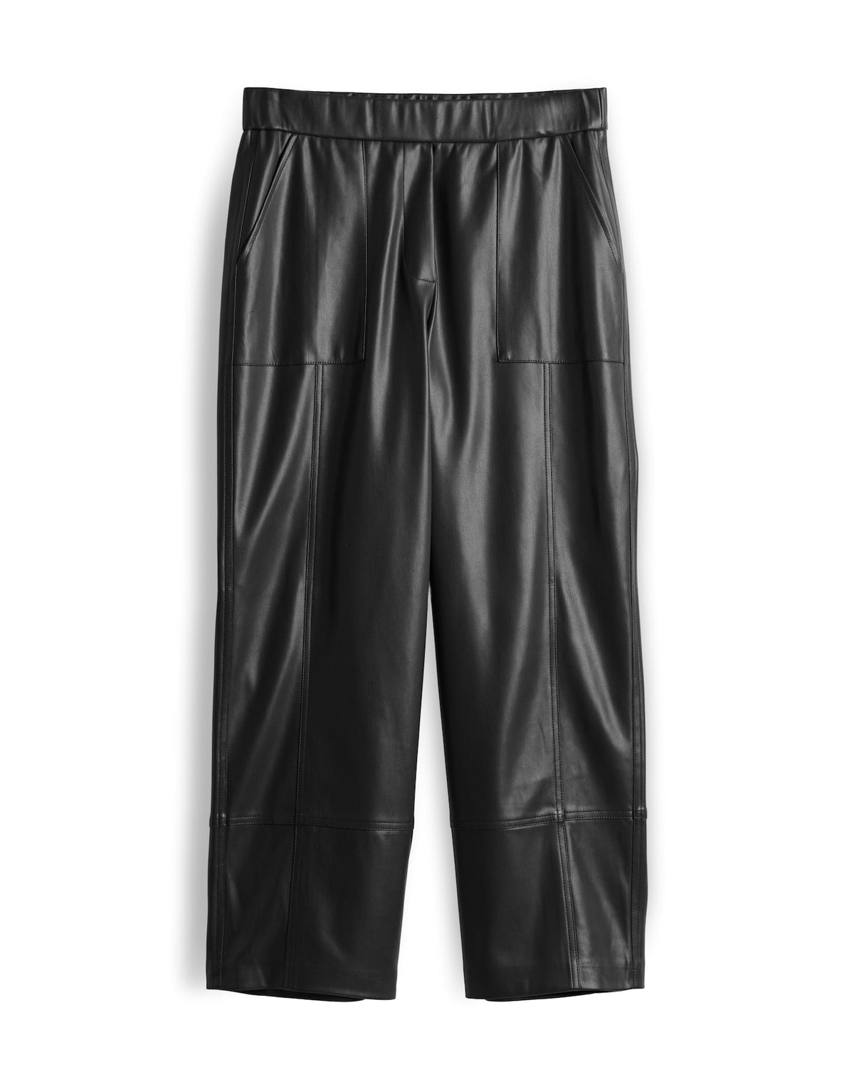 Opus Pants Damen Hosen  Black