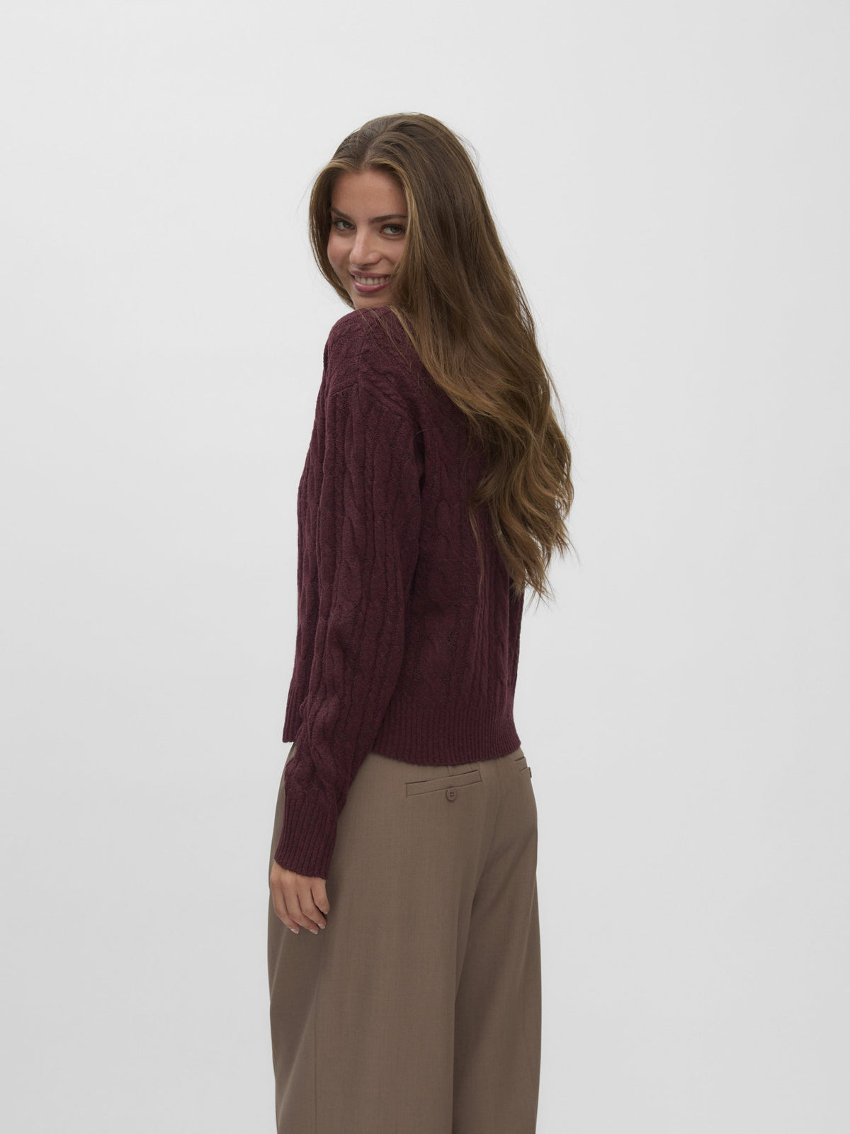 Vero Moda Damen Pullover Windsor Wine