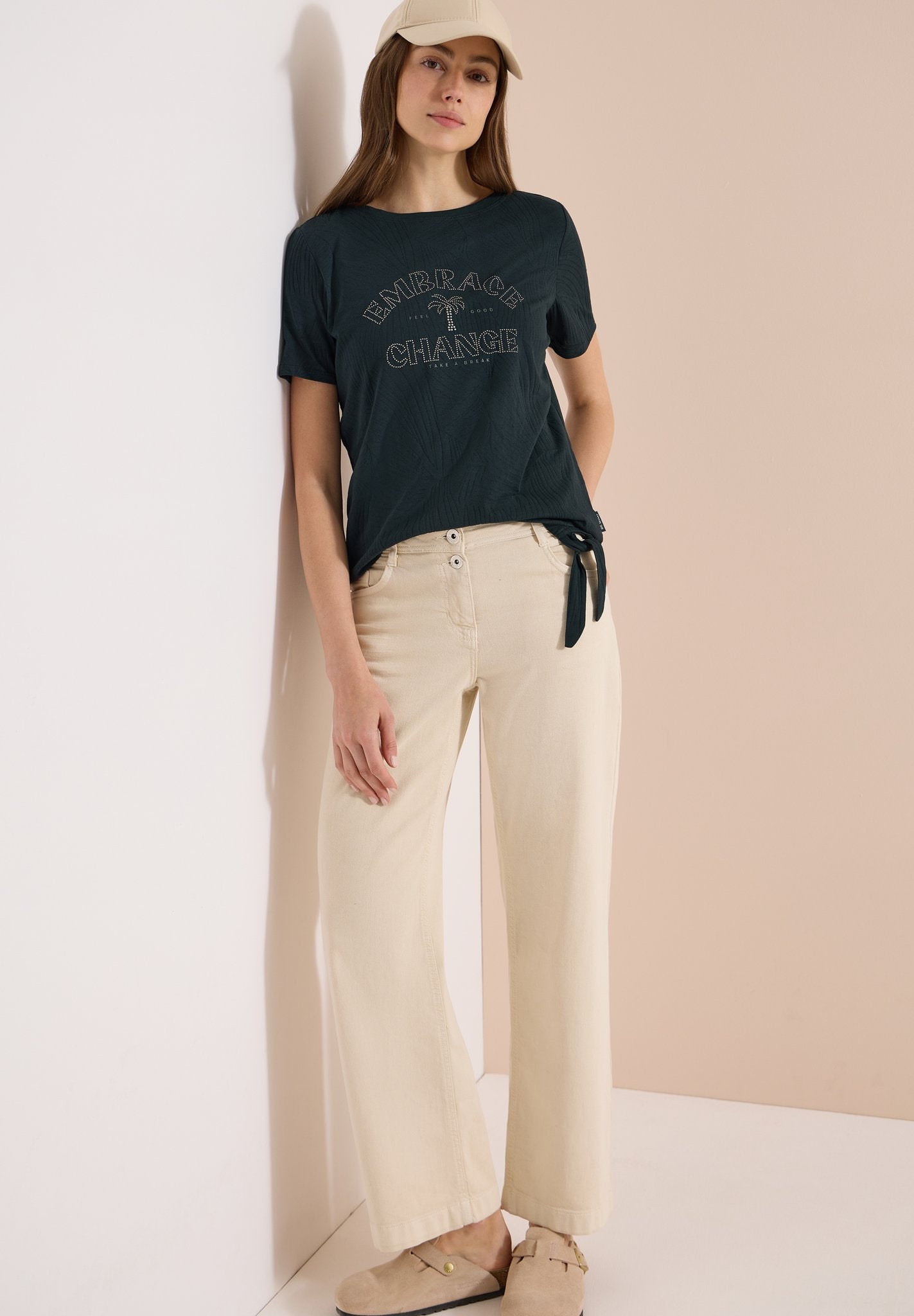 Cecil Damen T-Shirts  Palm Bree