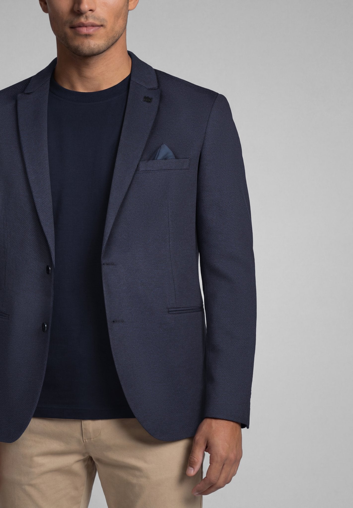 Calamar Herren Sakkos Dark Navy