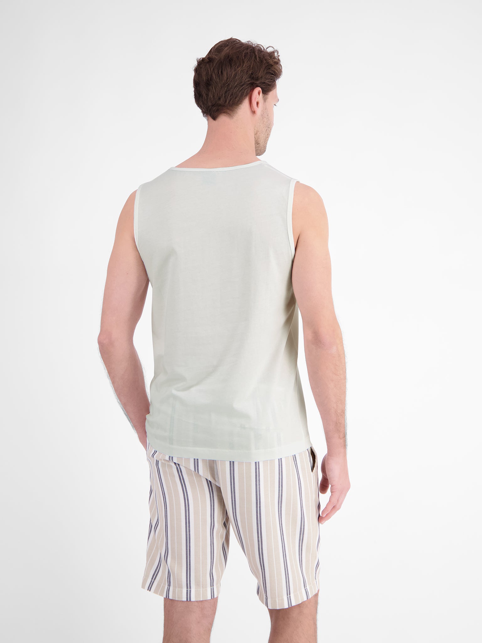 Lerros Herren T-Shirts kurz Broken White