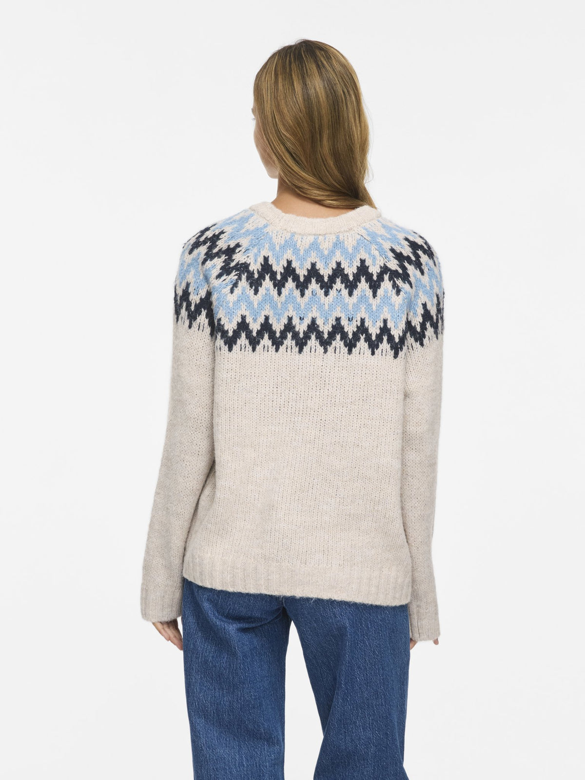 Vila Damen Pullover Super Light Nat