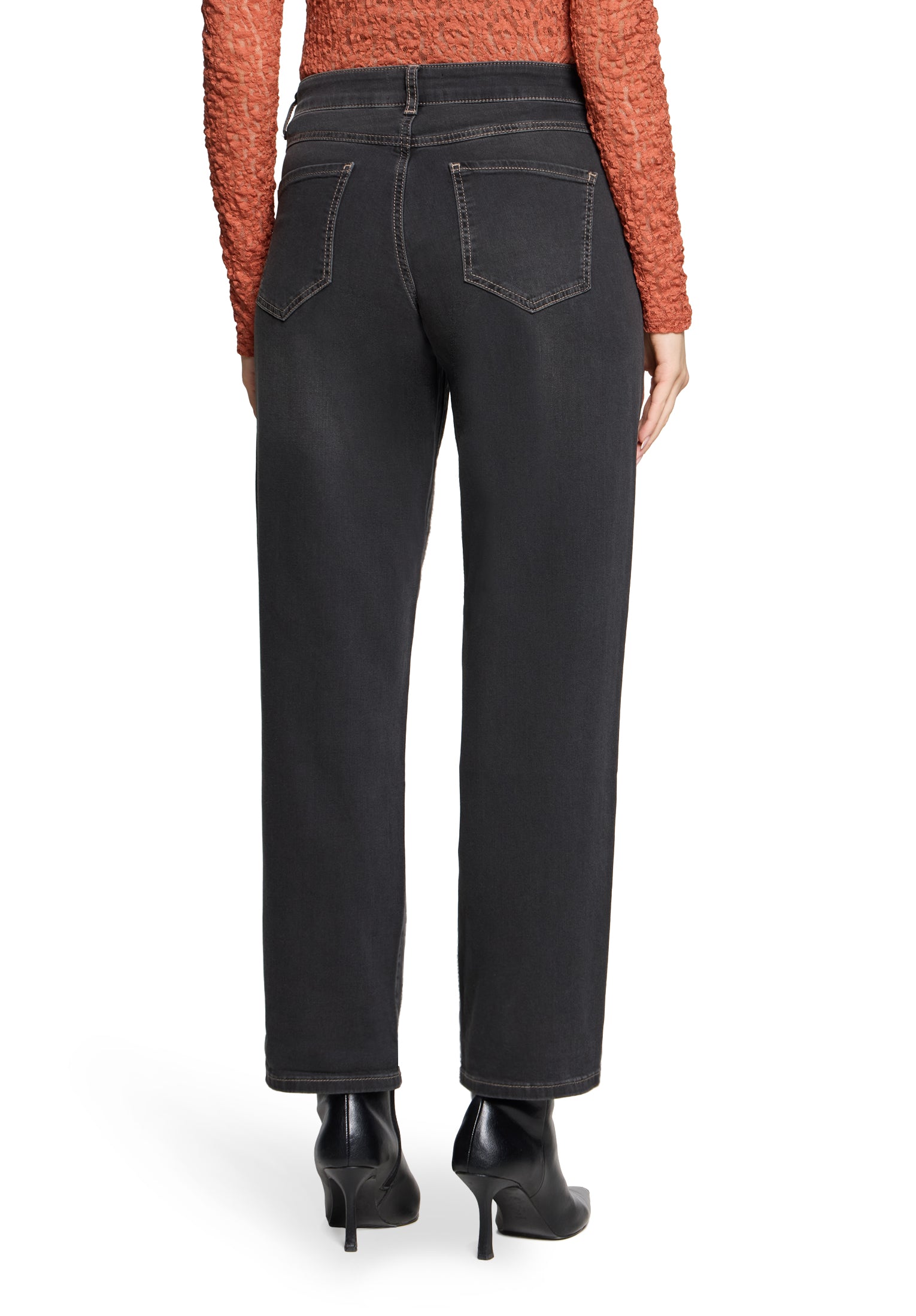 Cartoon Damen Jeans Black Denim