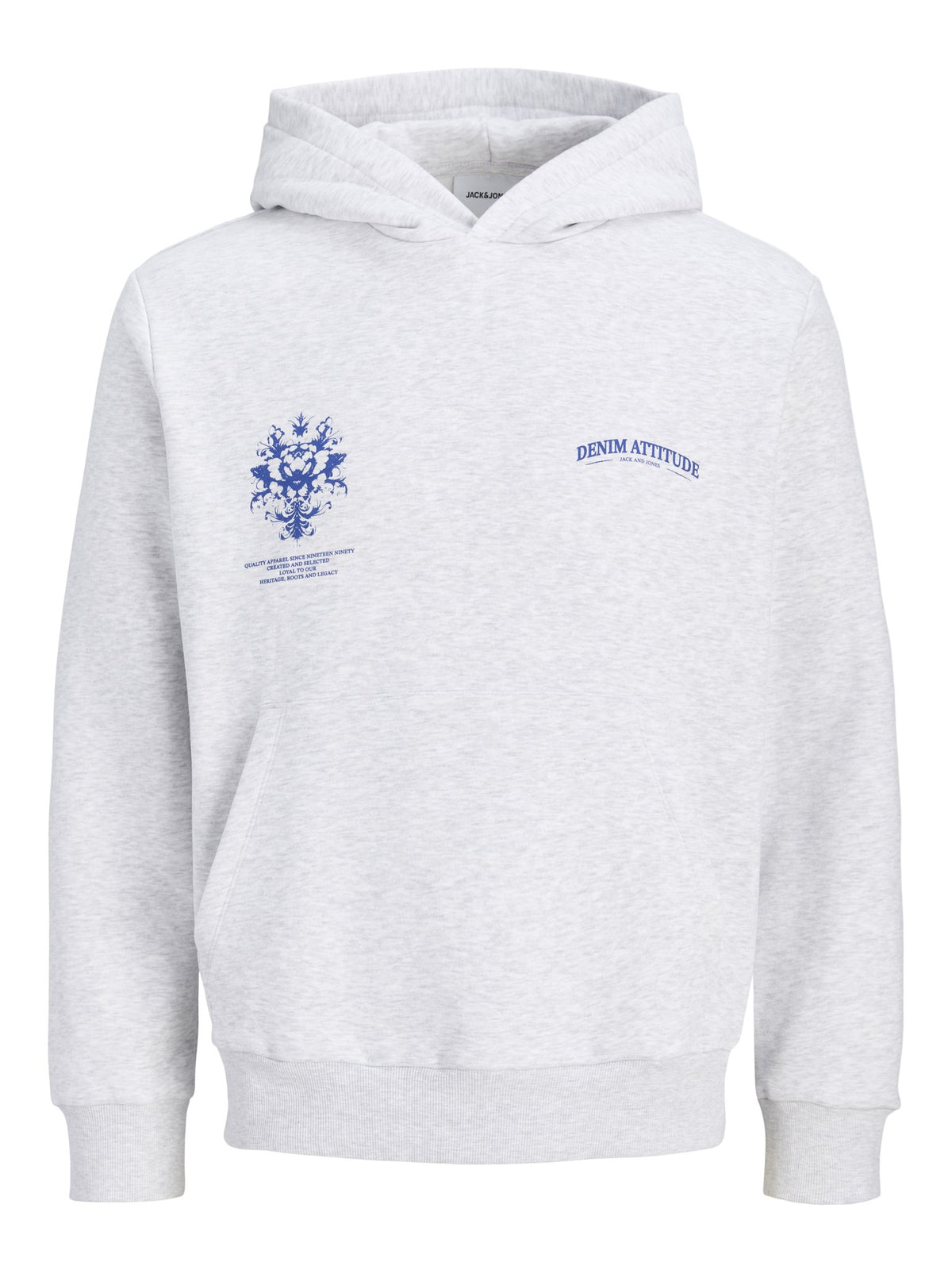 Jack & Jones Herren Sweatshirts White Melange