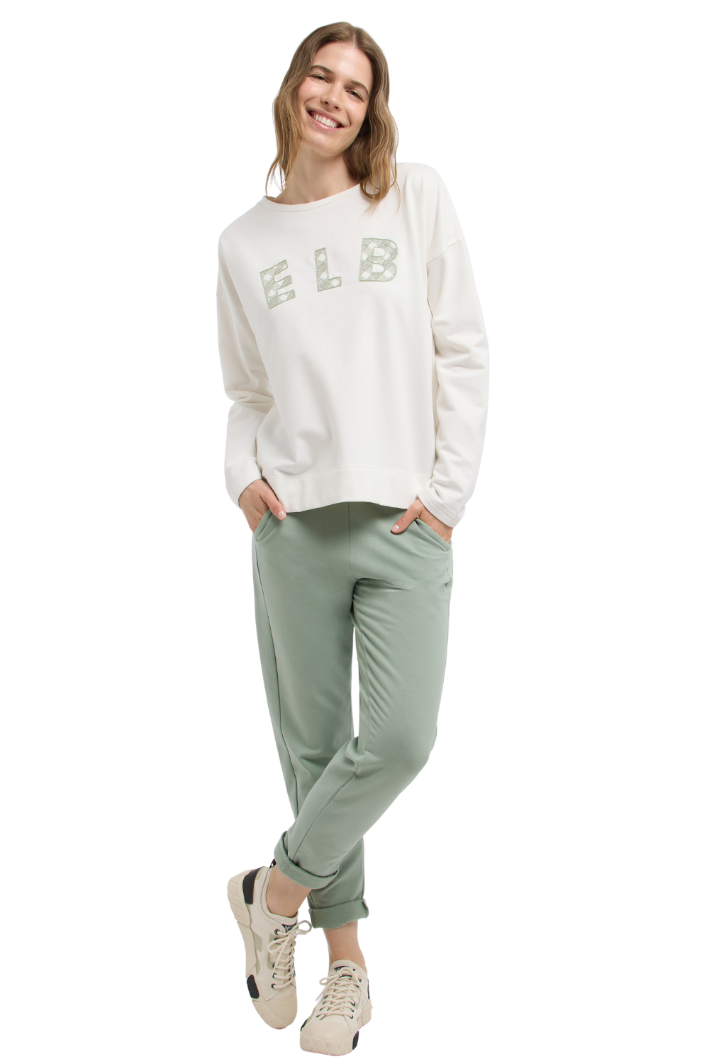 Elbsand Damen Hosen  Silt Green