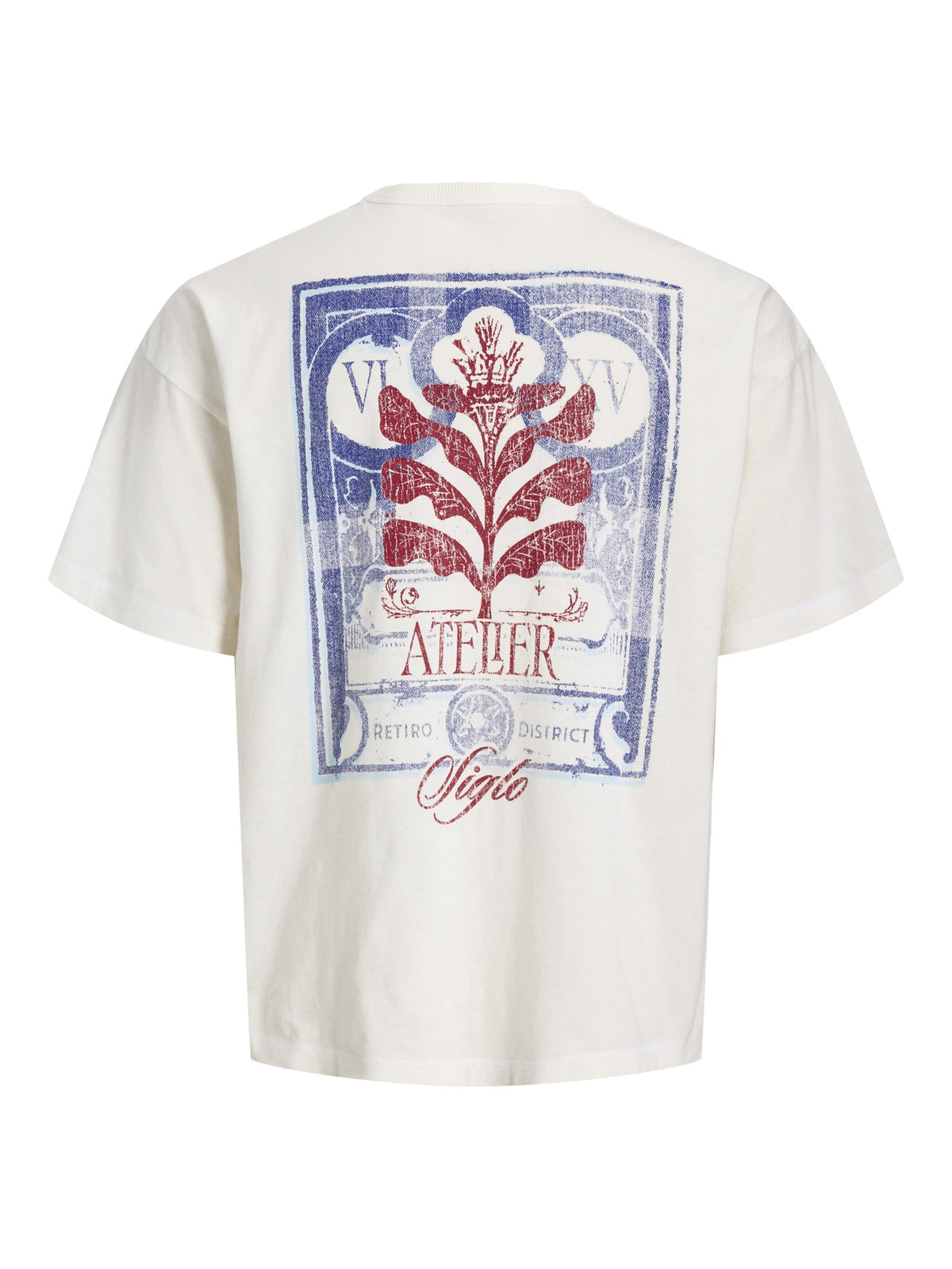 Jack & Jones Herren T-Shirts kurz Bright White