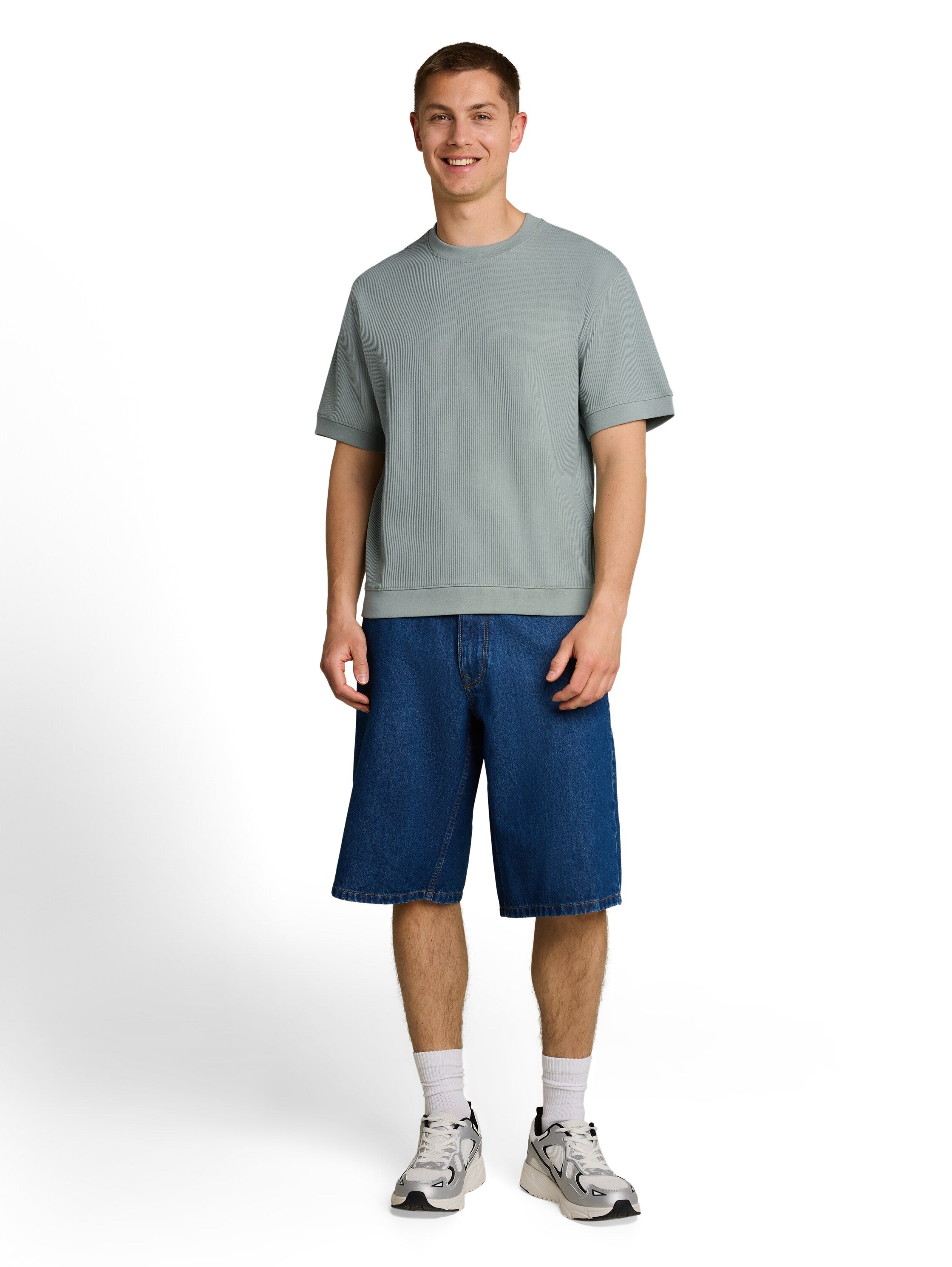 Tom Tailor denim Herren Sweatshirts Green Mist
