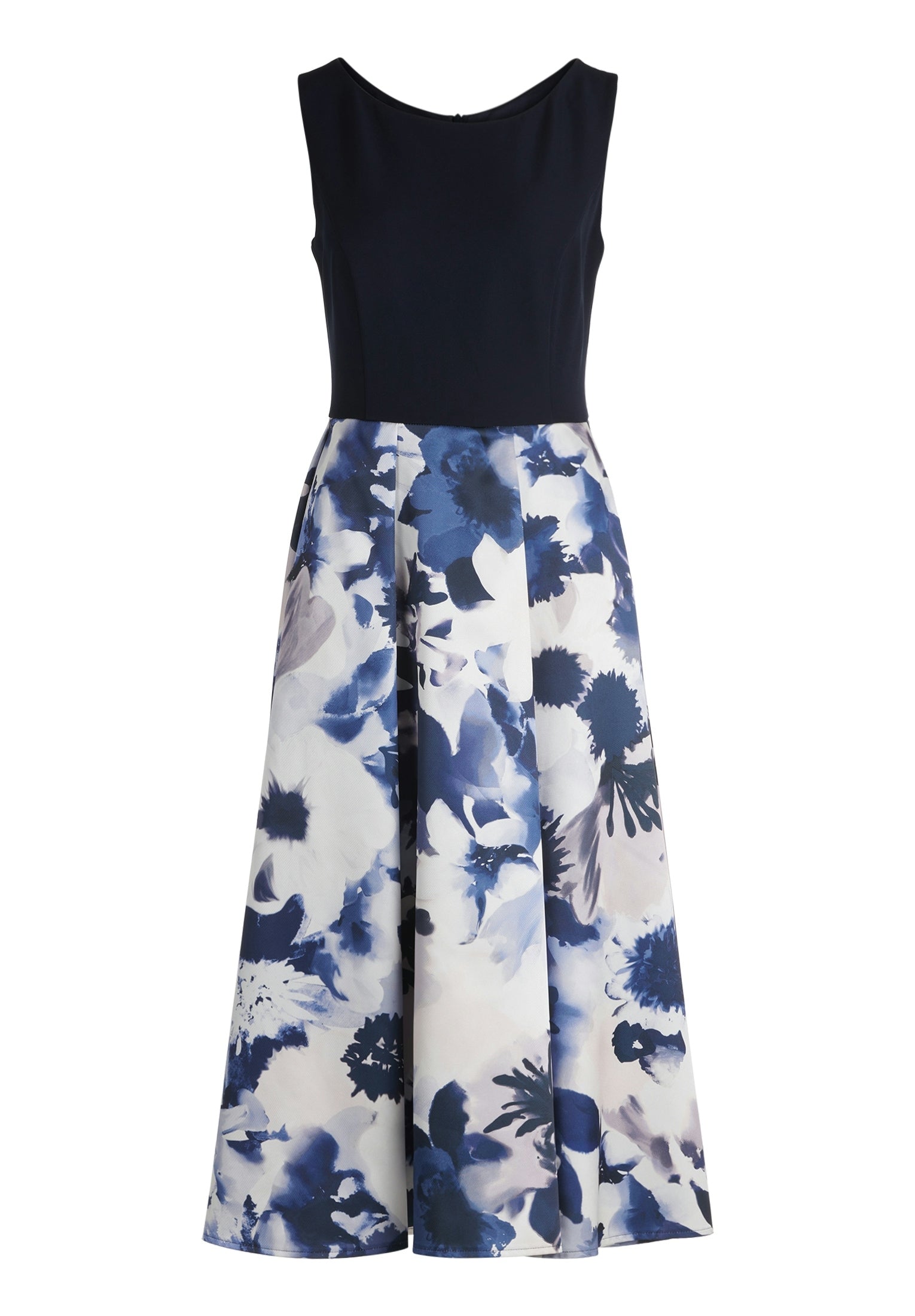 Vera Mont Damen Kleider Patch Dark Blue