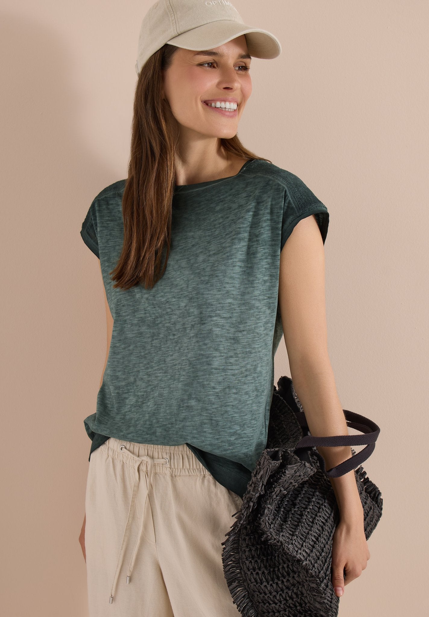 Cecil Damen T-Shirts  Palm Bree