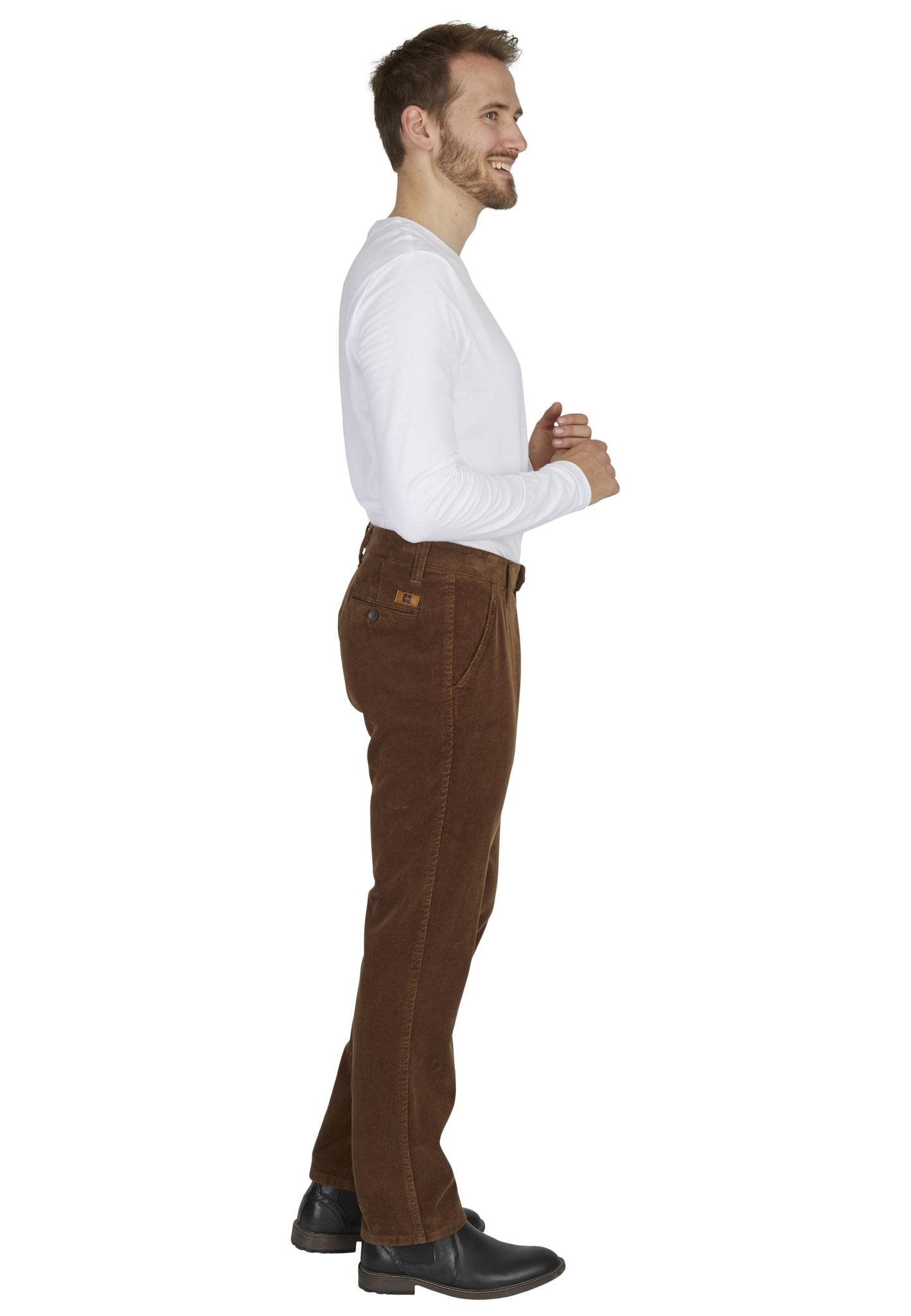 Hinrichs Herren Hosen Beige