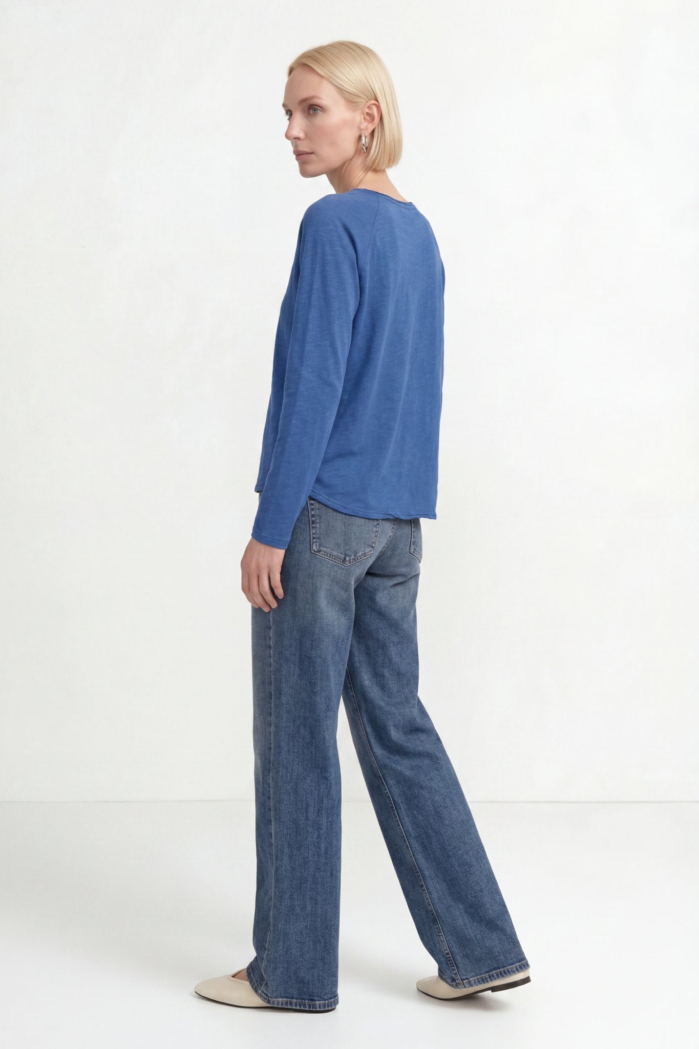 Rich & Royal Damen T-Shirts Misty Blue