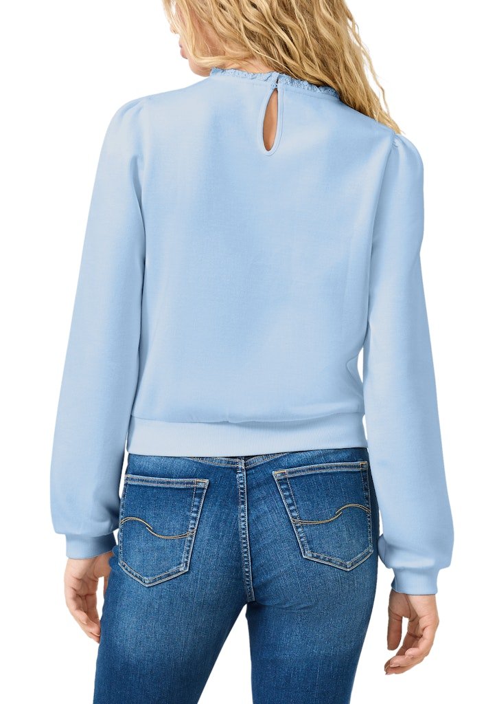 QS by S.Oliver Damen Sweatshirts Blue