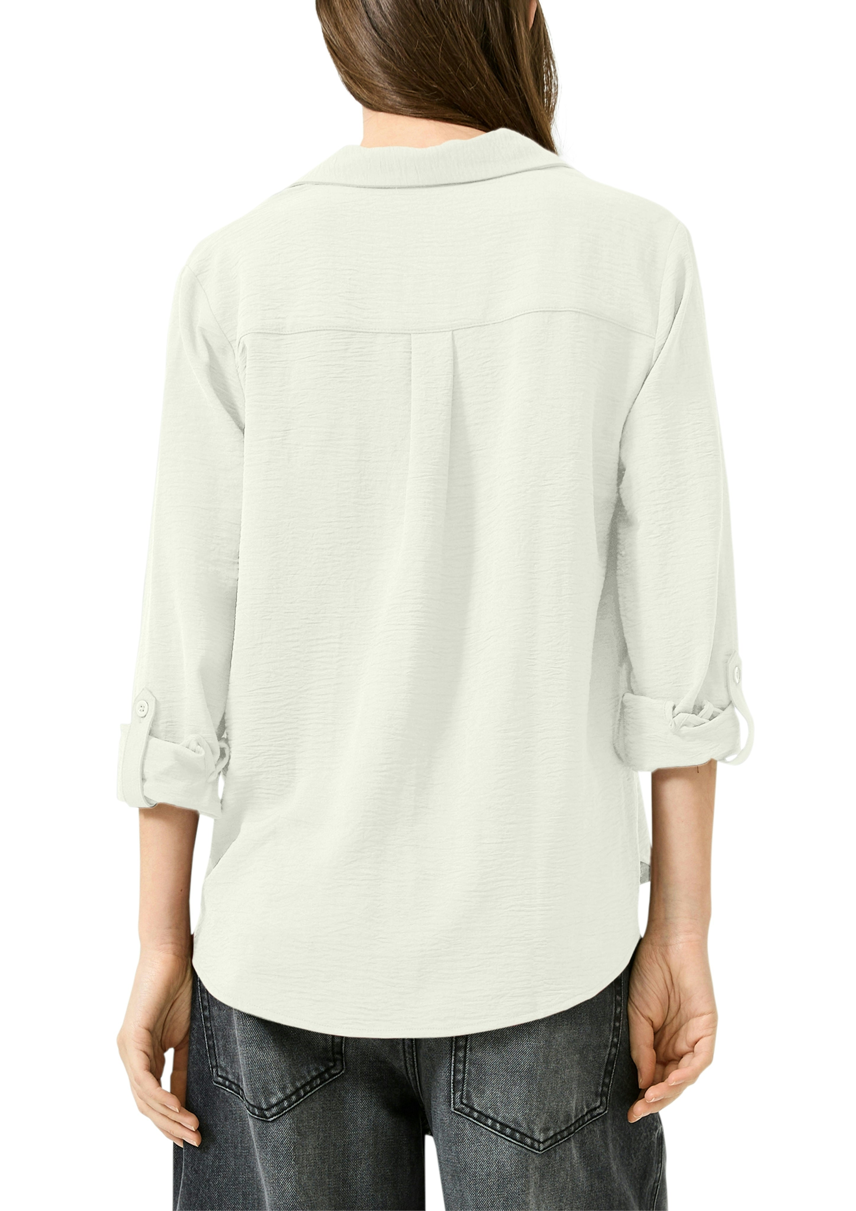 QS by S.Oliver Damen Blusen  White