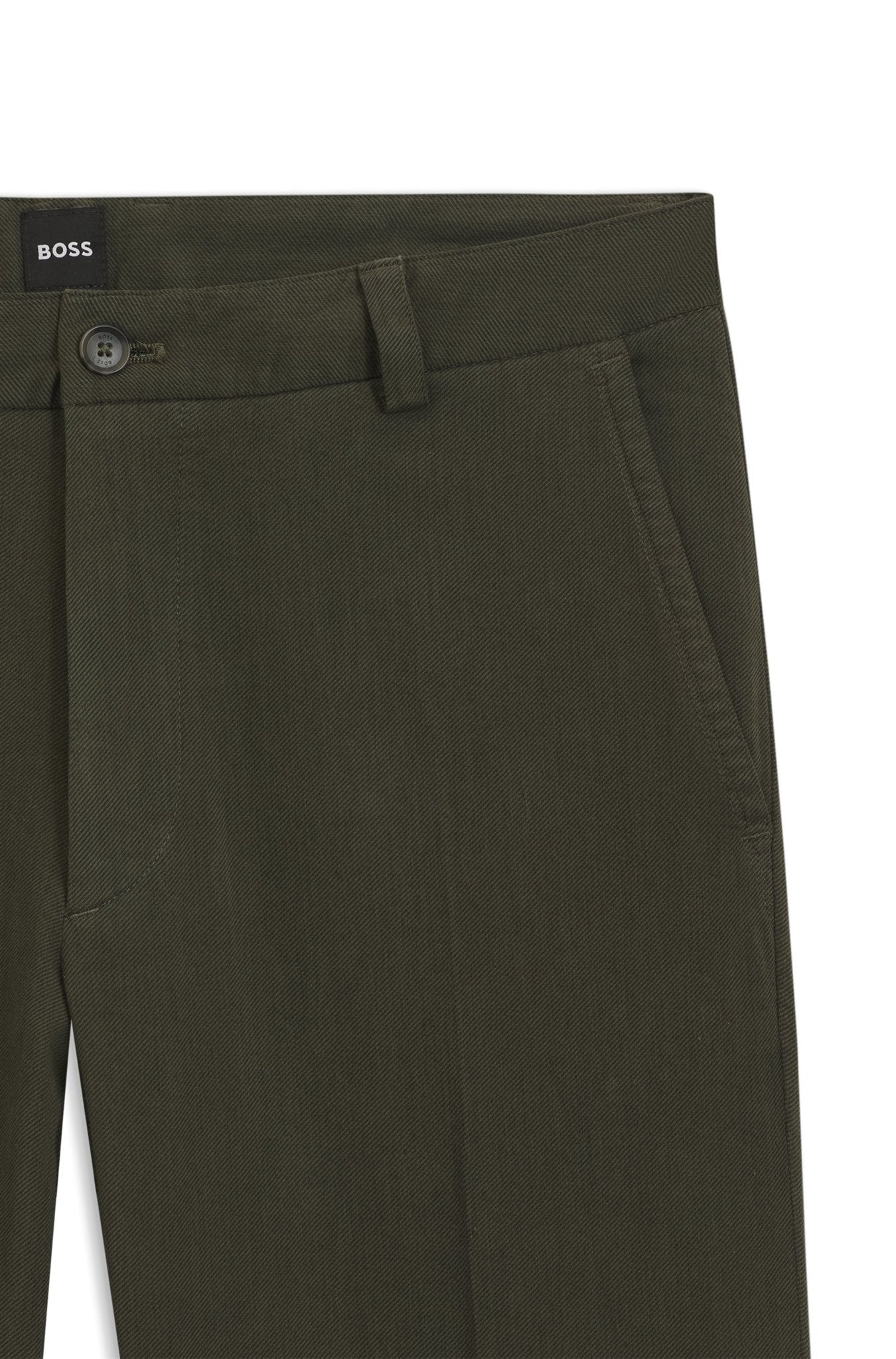 Boss Herren Hosen Open Green