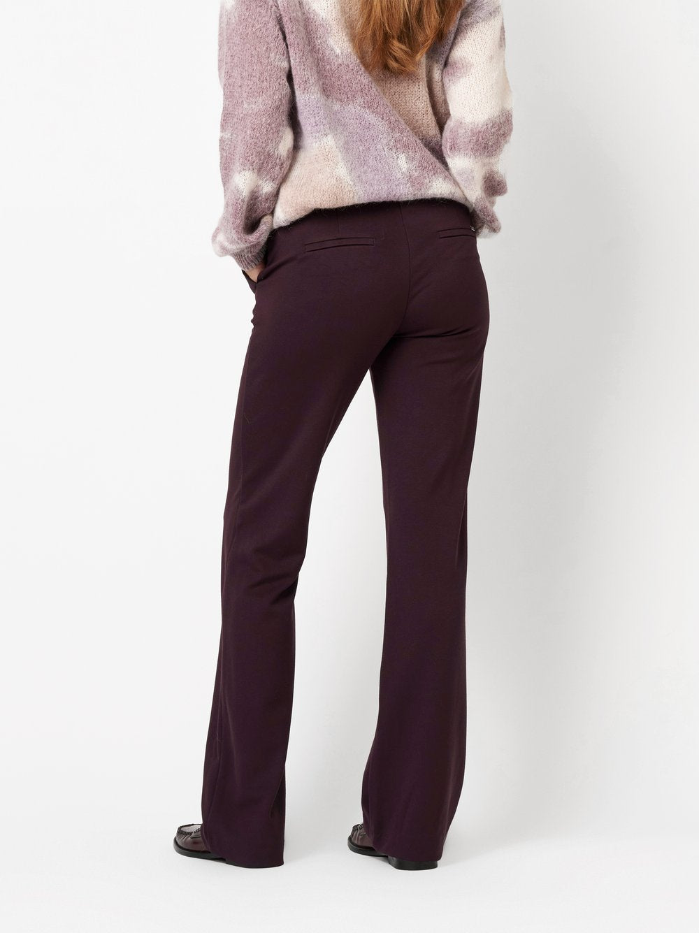 Toni Dress Damen Hosen Wine
