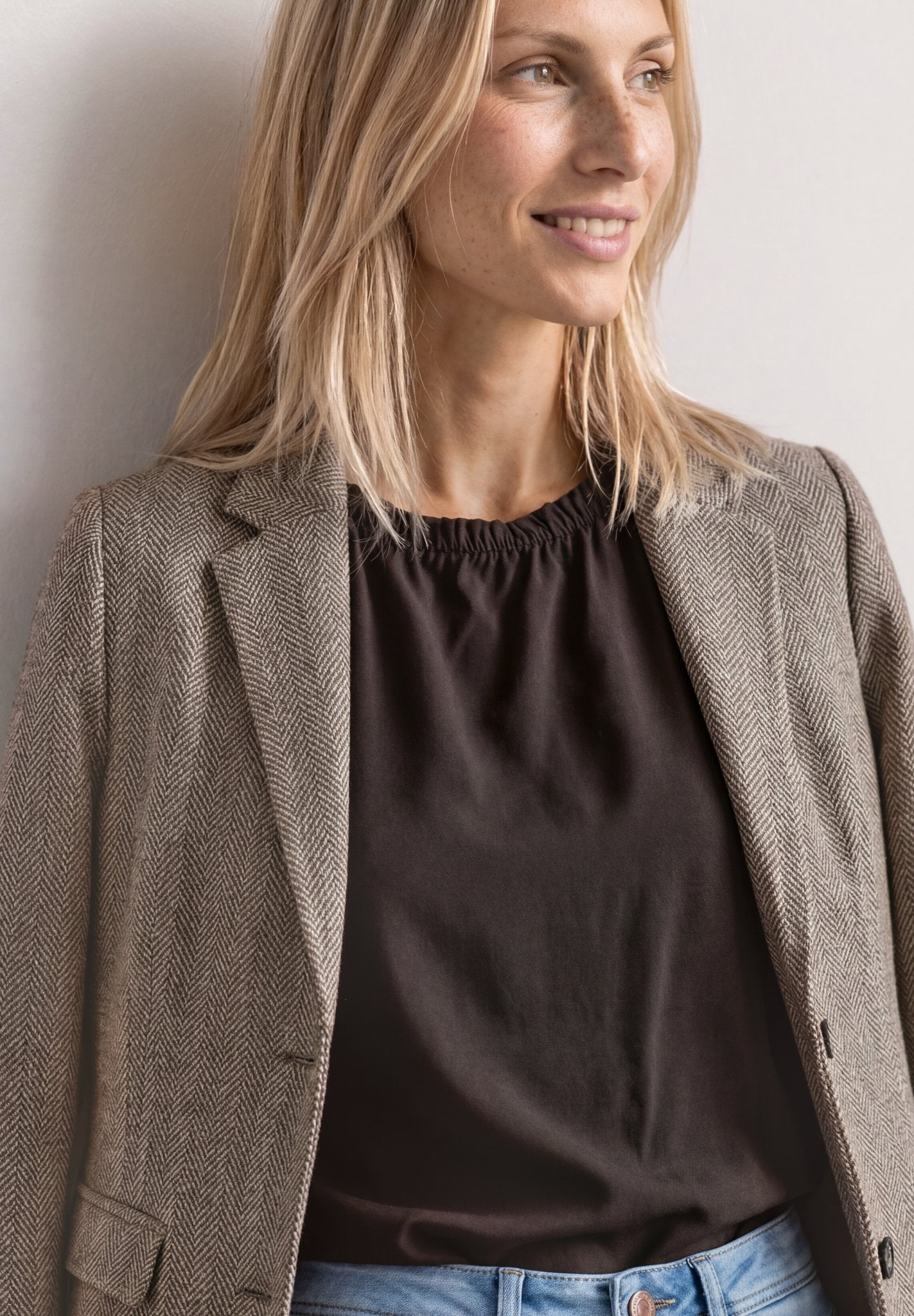 Street One Damen Blazer  Saddle Br