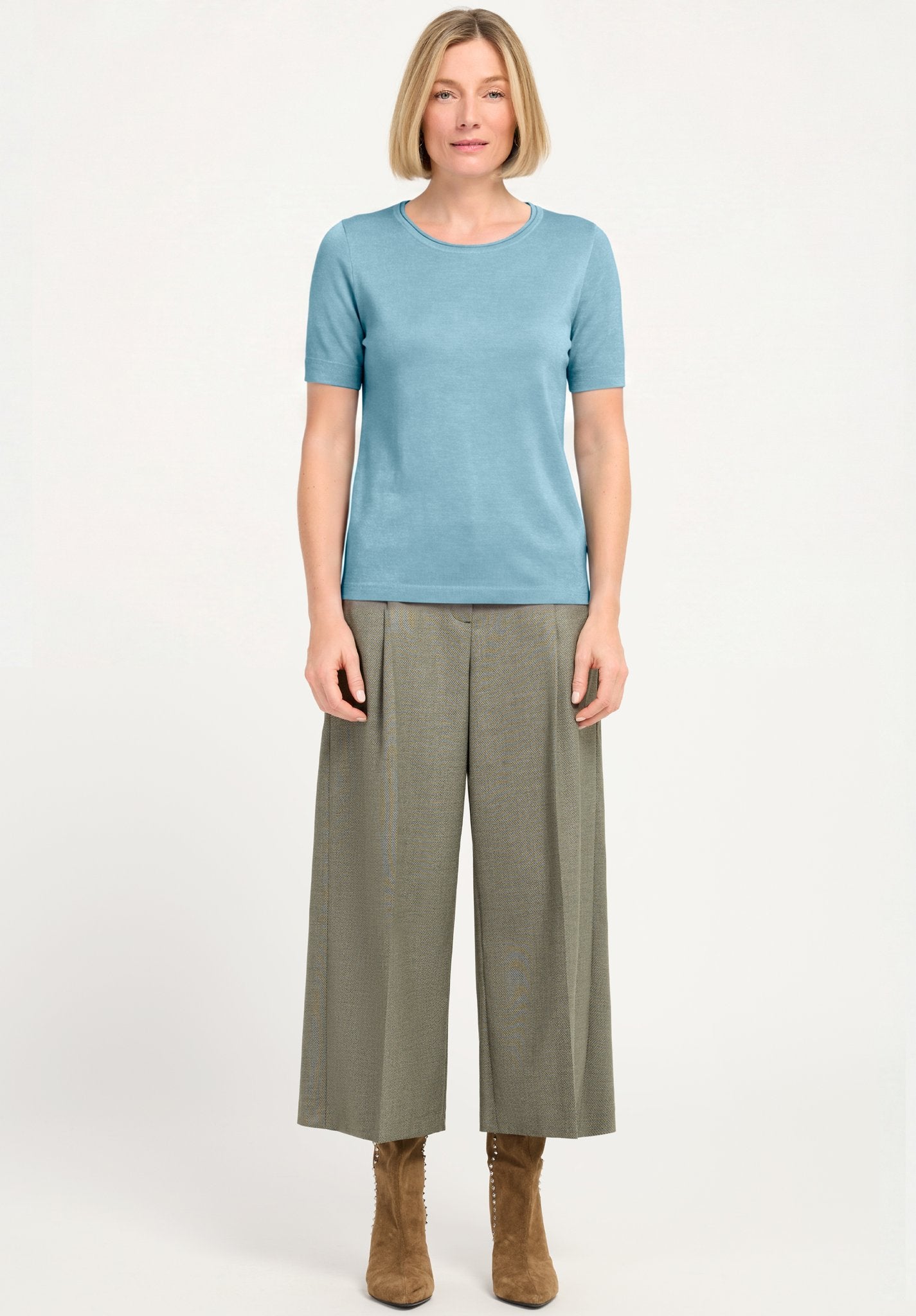 Bianca Damen Pullover Stone Blue
