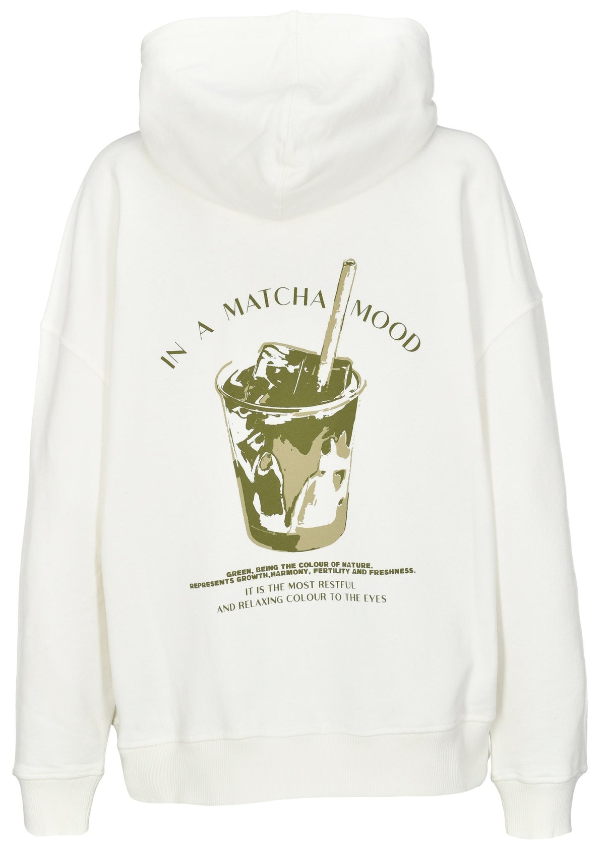 Fashion People Damen Sweatshirts Warm White Prin