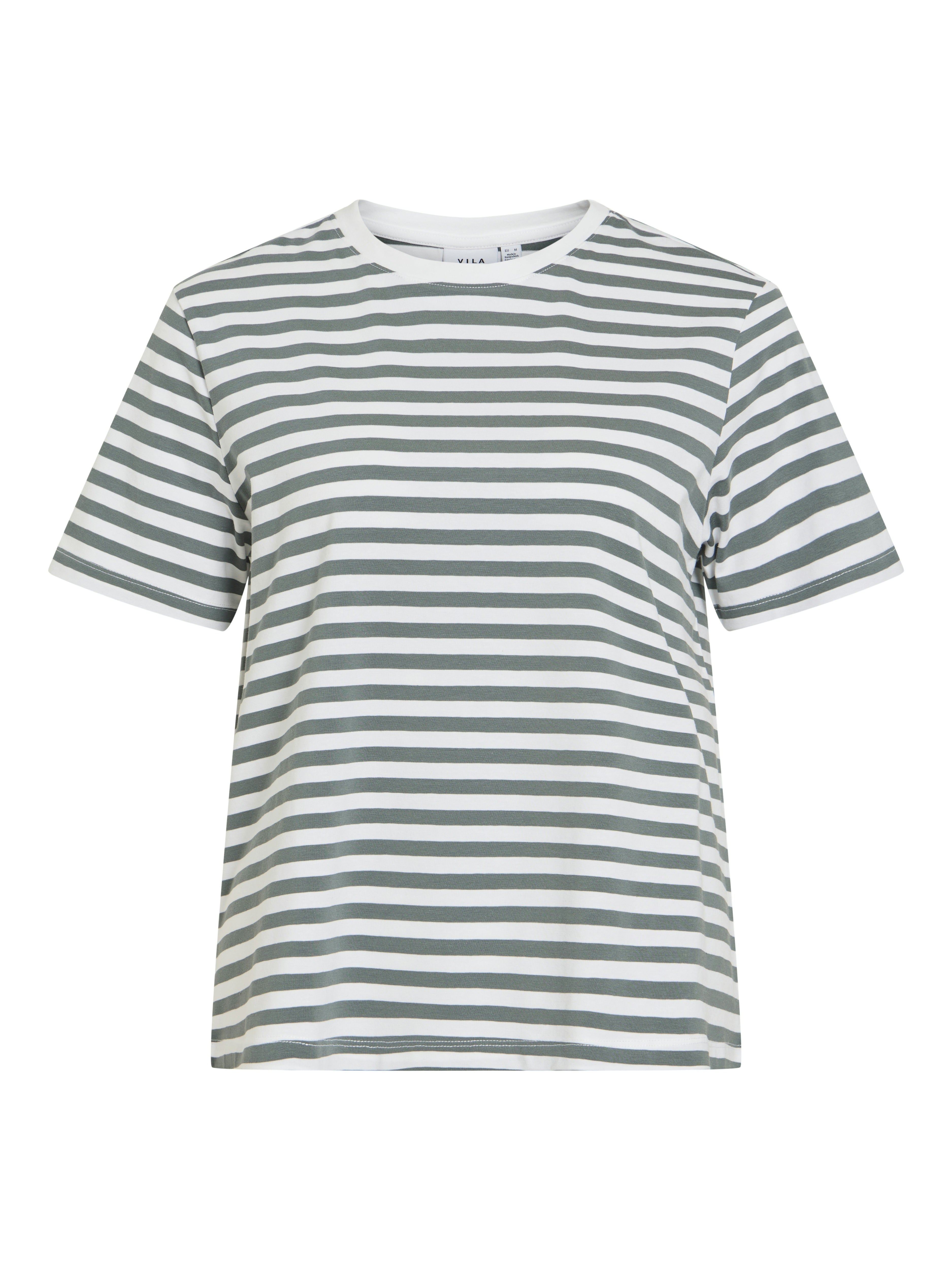 Vila Damen T-Shirts Balsam Green/Op