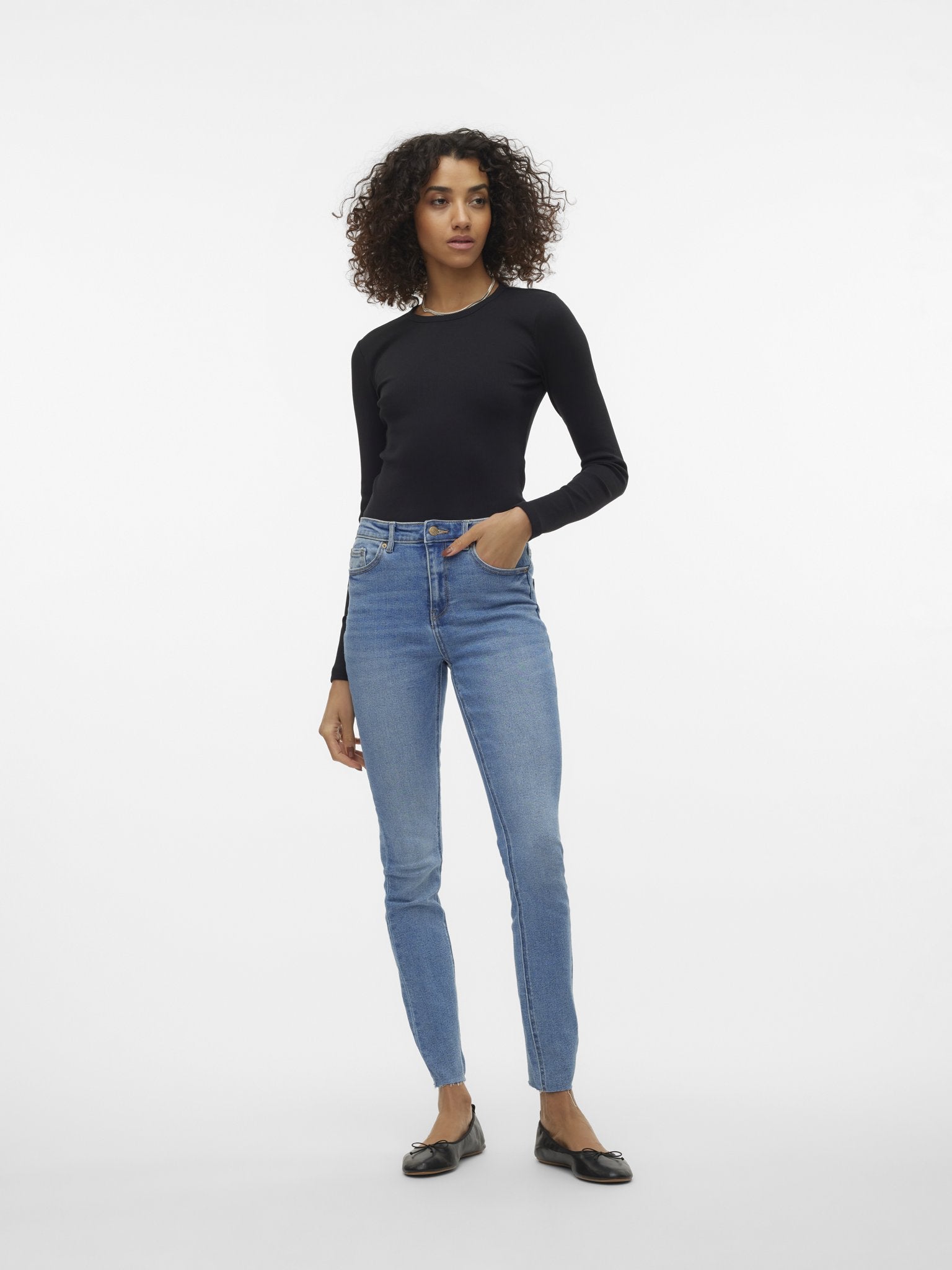 Vero Moda Damen T-Shirts Black