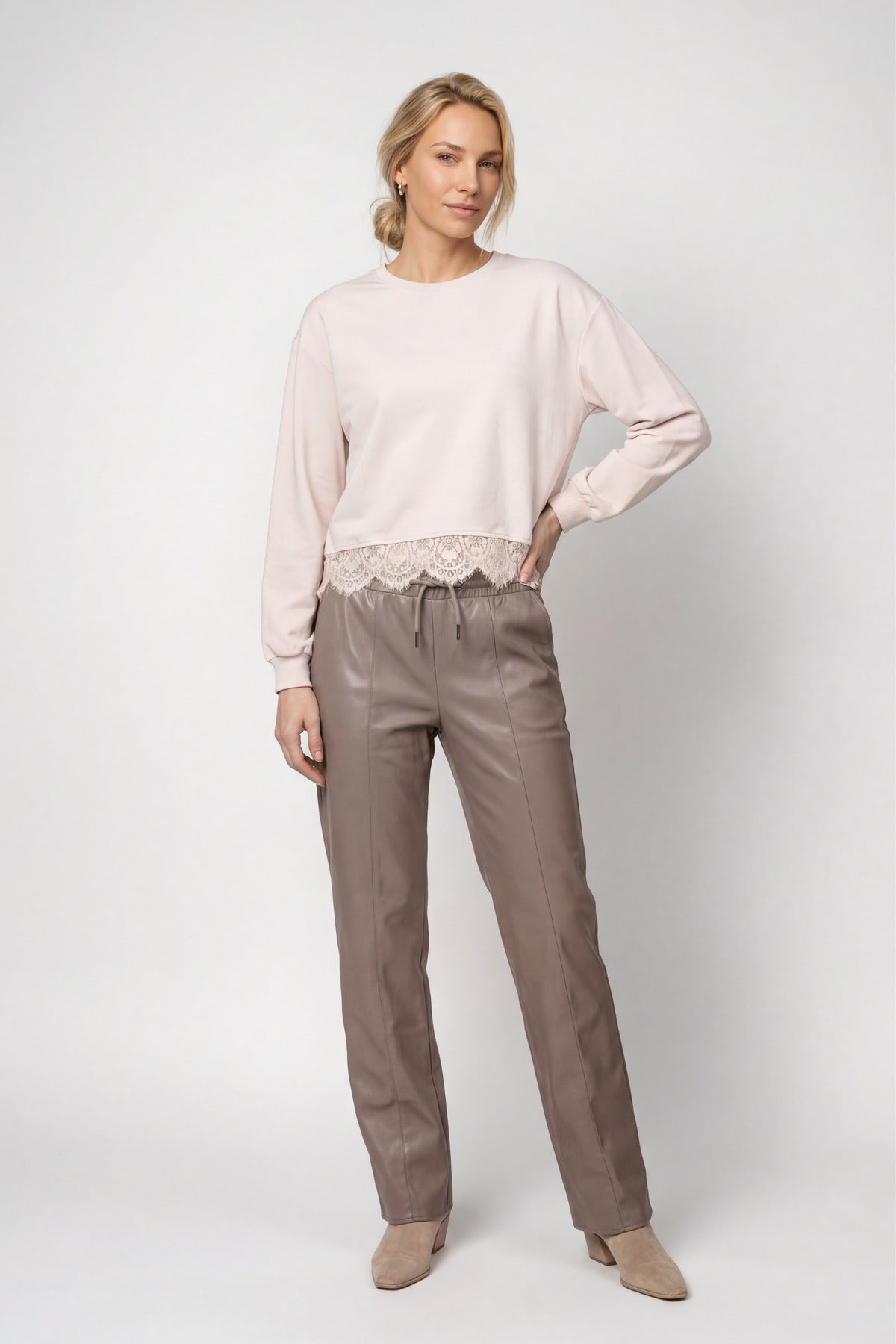 Monari Damen T-Shirts Rosewater