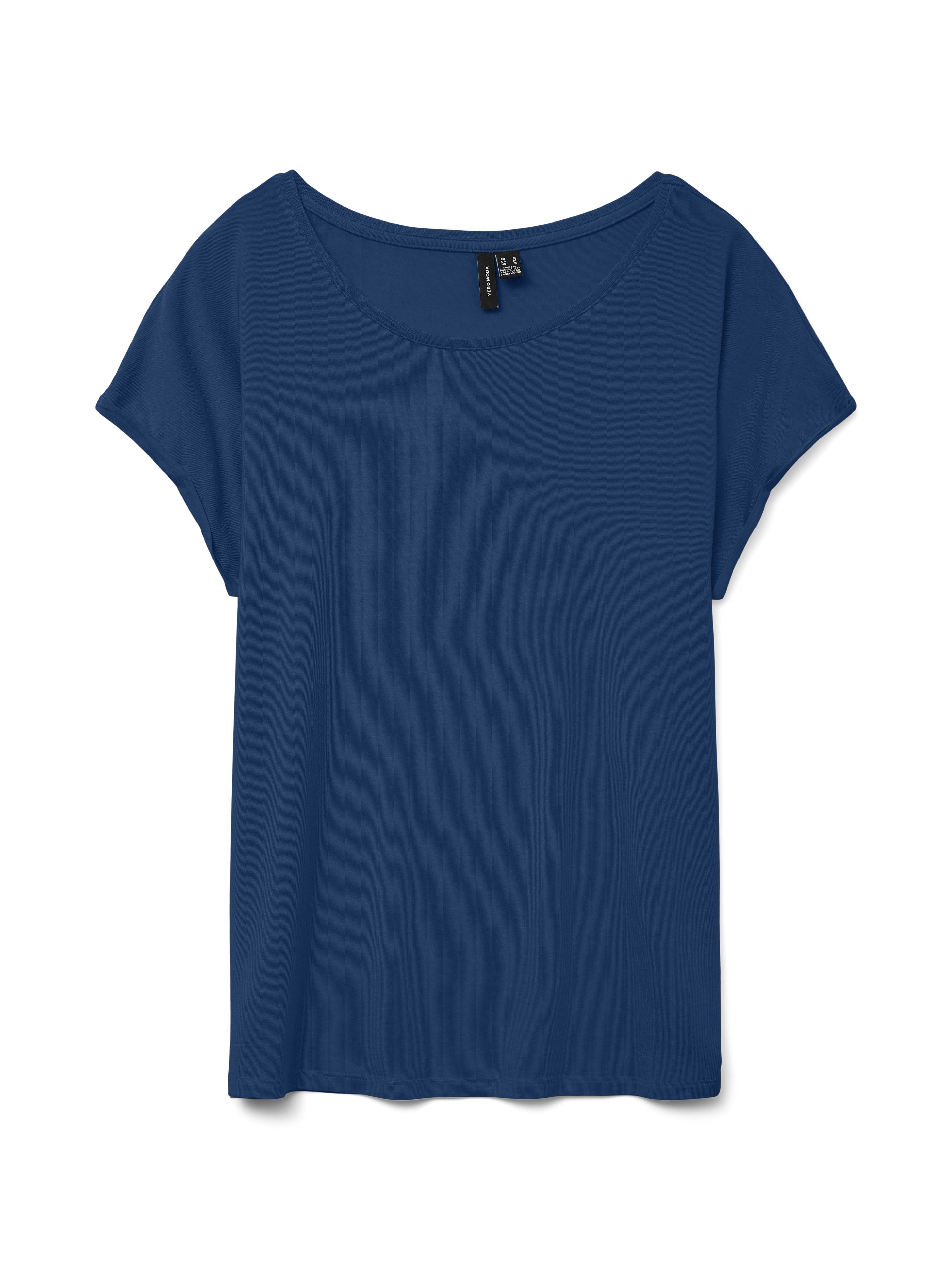 Vero Moda Damen T-Shirts Navy Peony