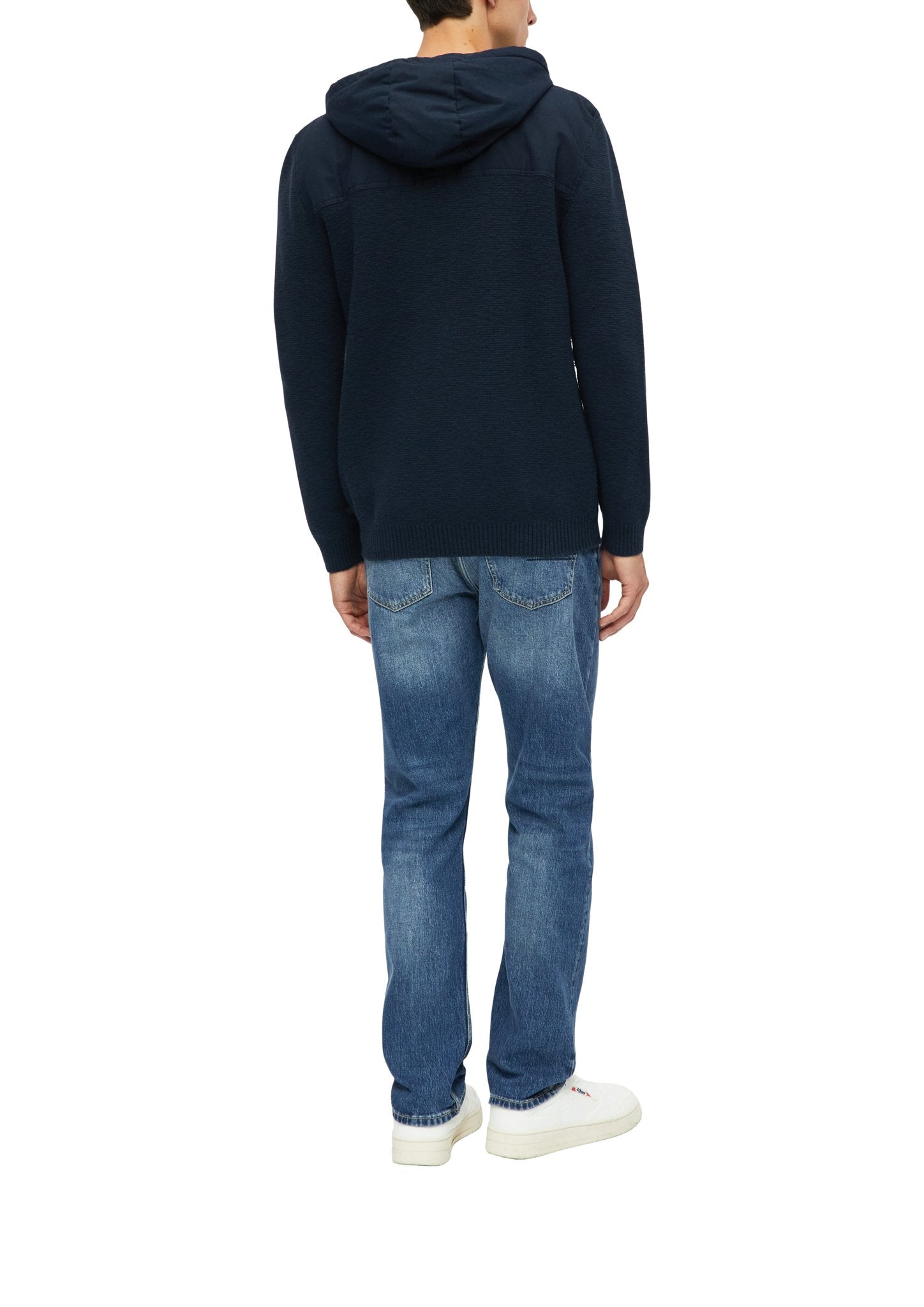 S. Oliver red Herren Strickjacken  Blue