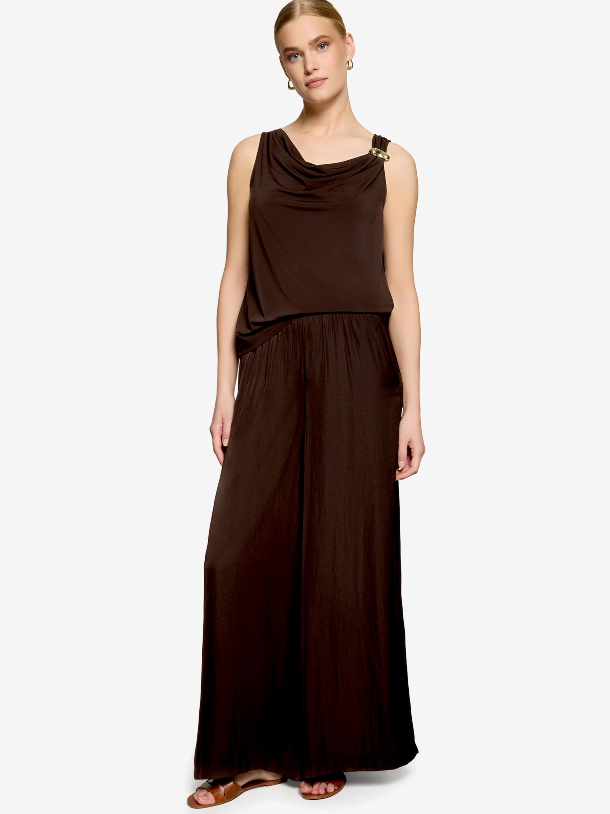 Zero Damen Tops Chocolate Plum