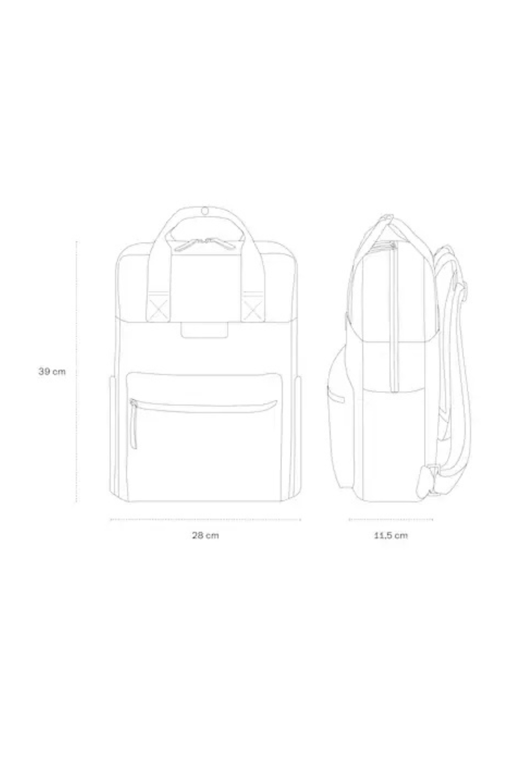Kapten & Son Rucksack All Black