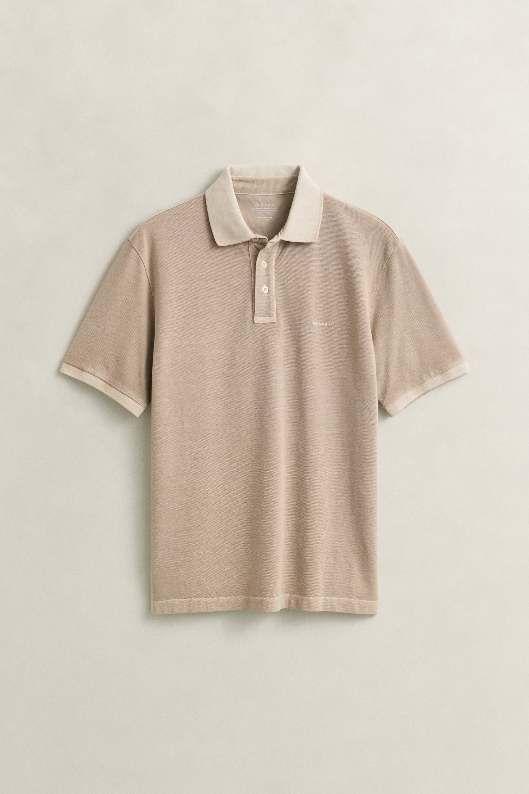 Gant Herren Polo-Shirts  Oat Beige