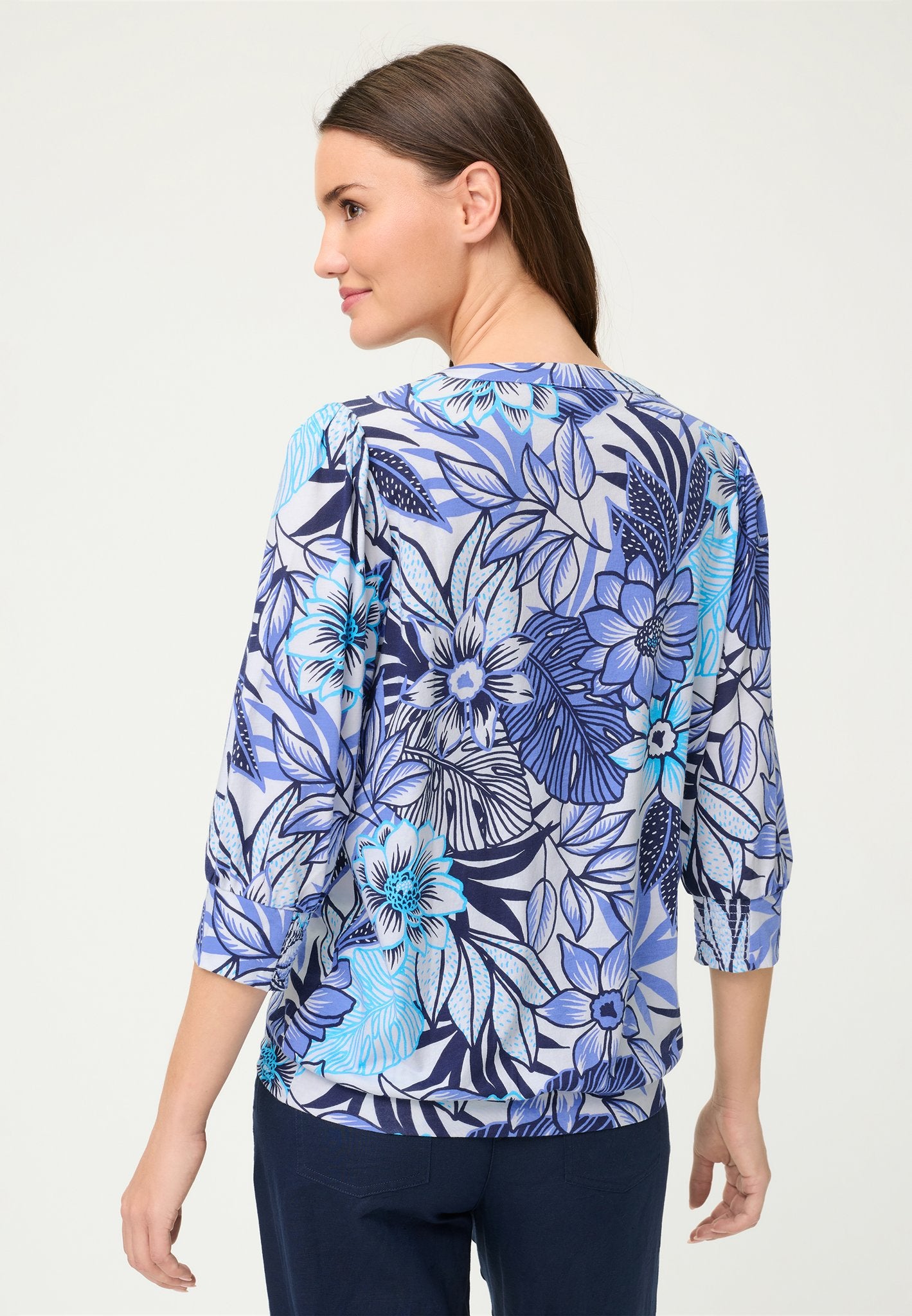 Olsen Damen T-Shirts  Bay Blue