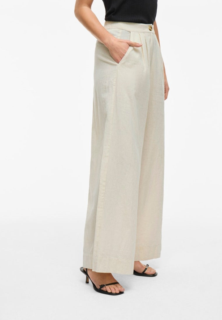 Vila Damen Hosen Super Light Nat