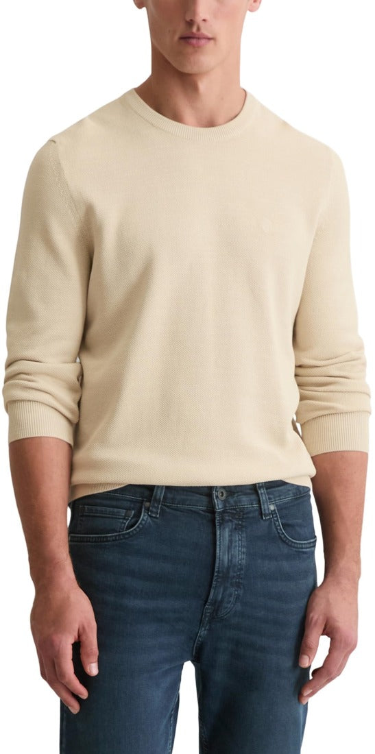 Marc O'Polo Herren Pullover  Light Oat