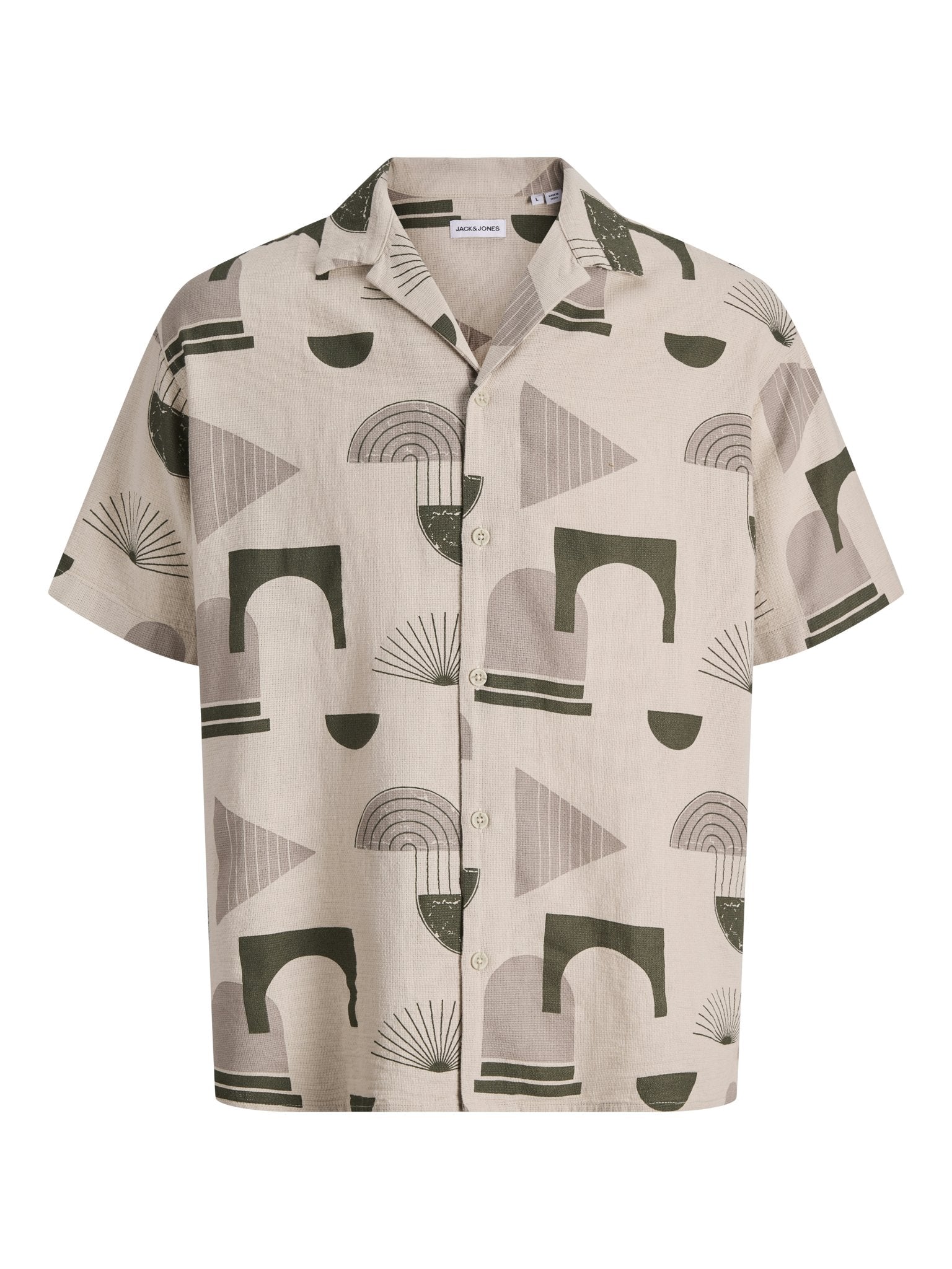 Jack & Jones Herren Hemden lang Moonbeam
