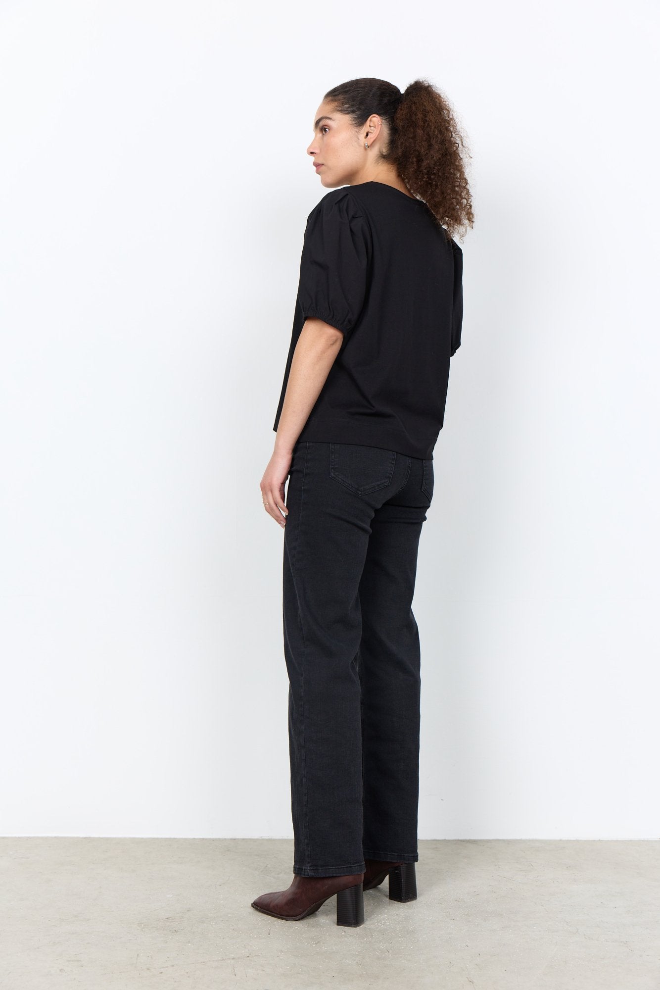 Soya Concept Damen T-Shirts Black