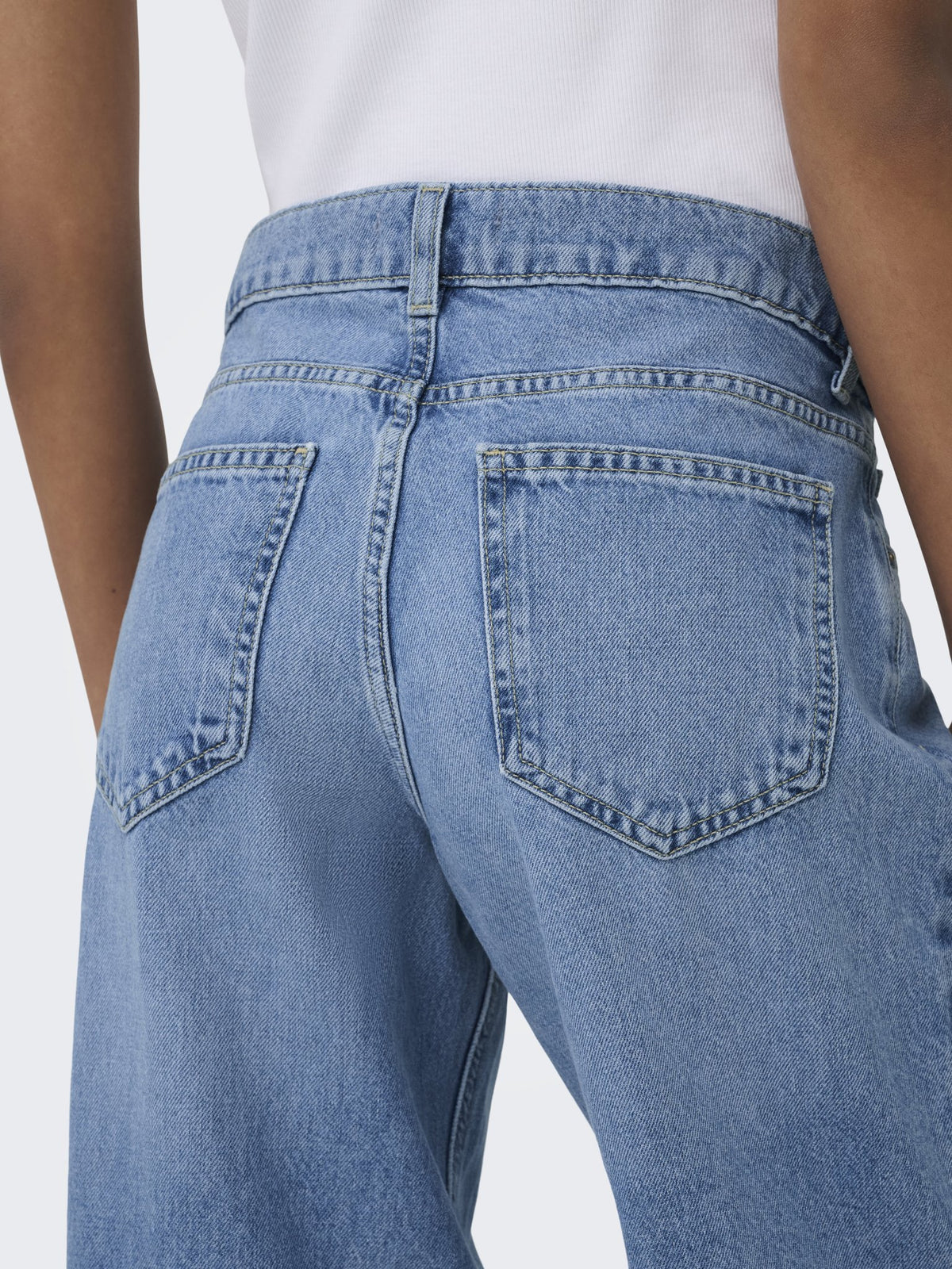 Only Damen Jeans Light Medium Bl