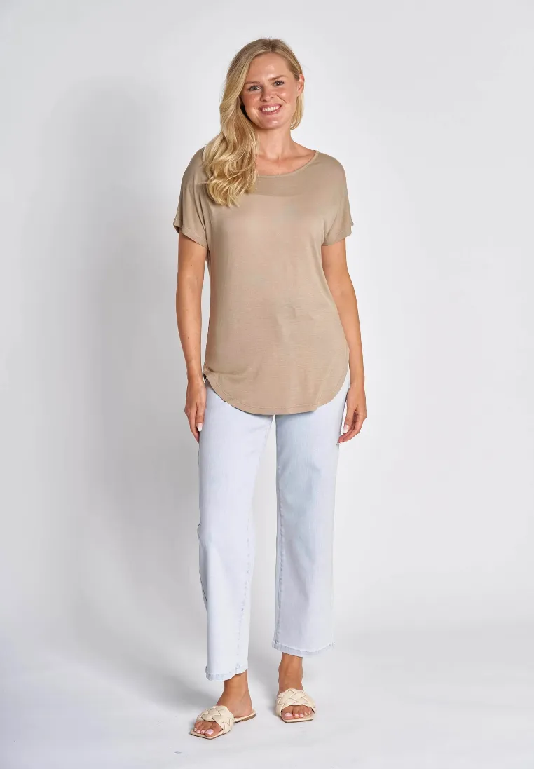 Zhrill Damen T-Shirts  Olive