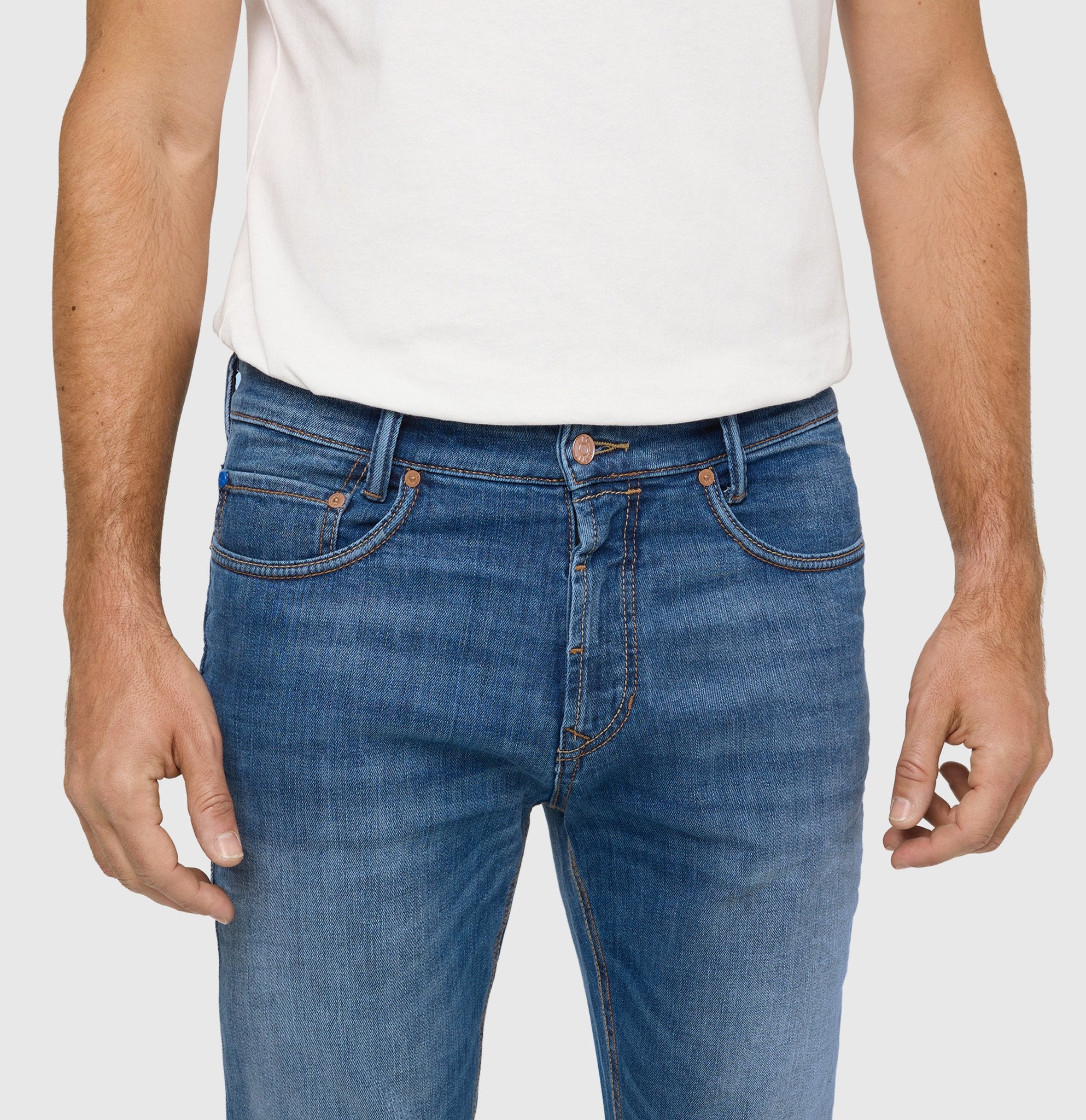 Mac Herren Jeans H Hemp Midbl