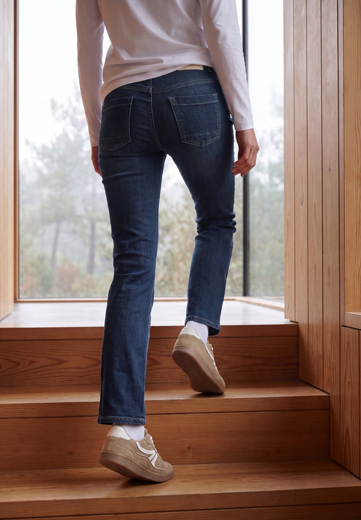 Cecil Damen Hosen  Dark Blue